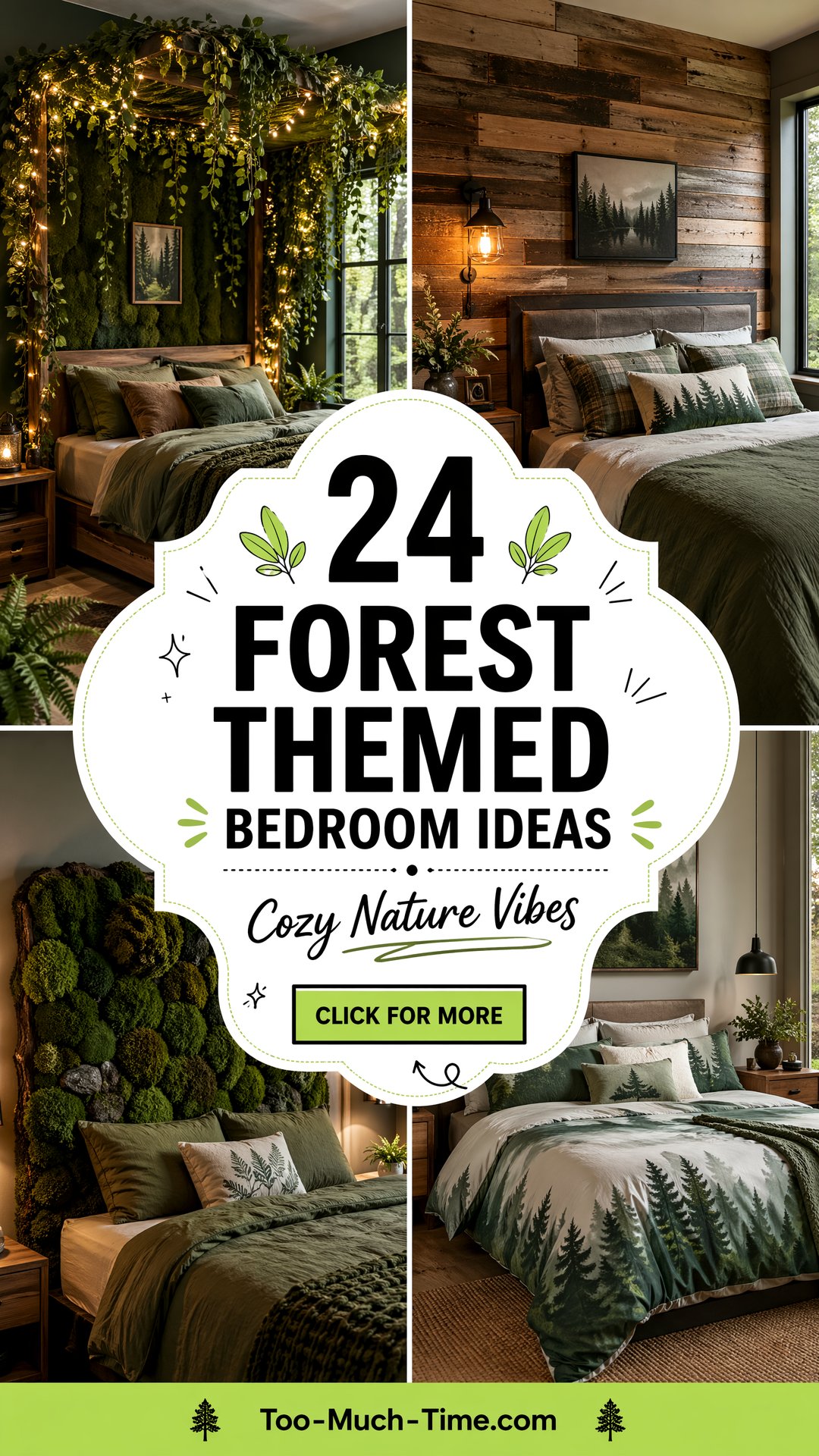 24 Forest Themed Bedroom Ideas Cozy Nature Vibes! - 24 Forest Themed Bedroom Ideas: Cozy Nature Vibes!