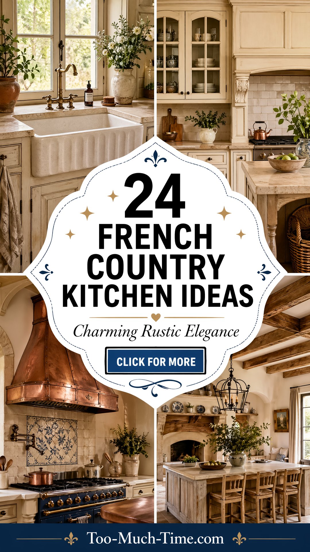 24 French Country Kitchen Ideas to Transform Cooking Spaces - 24 French Country Kitchen Ideas to Transform Cooking Spaces