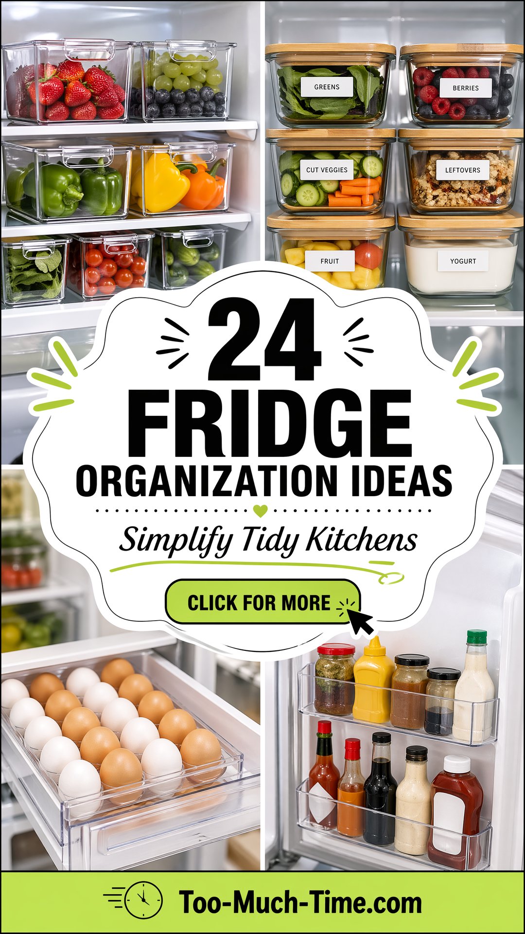 24 Fridge Organization Ideas to Simplify a Tidy Kitchen - 24 Fridge Organization Ideas to Simplify a Tidy Kitchen