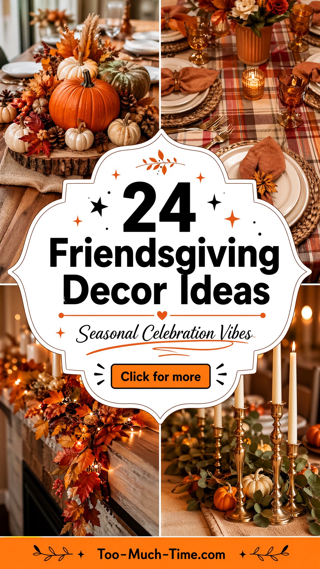 24 Friendsgiving Decor Ideas for Seasonal Celebrations - 24 Friendsgiving Decor Ideas for Seasonal Celebrations