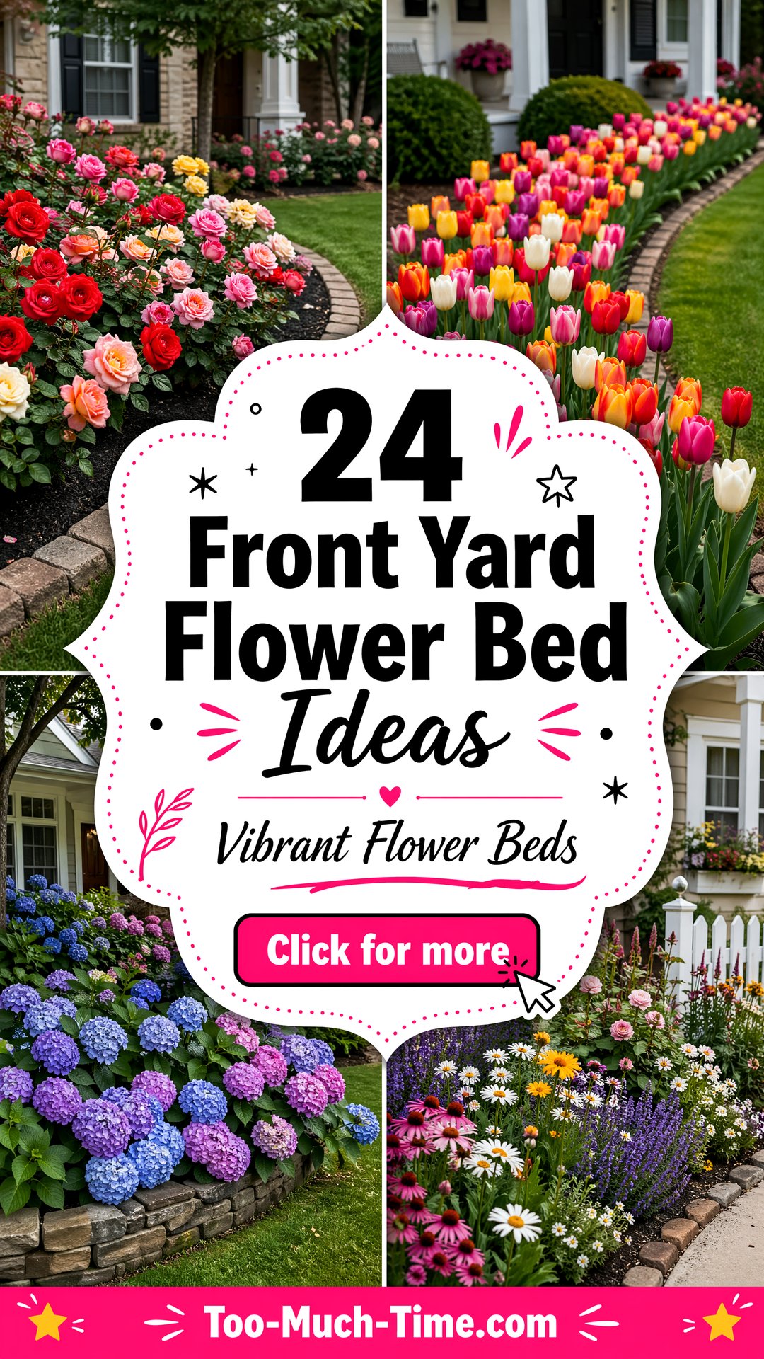 24 Front Yard Flower Bed Ideas for Vibrant Beds Today - 24 Front Yard Flower Bed Ideas for Vibrant Beds Today