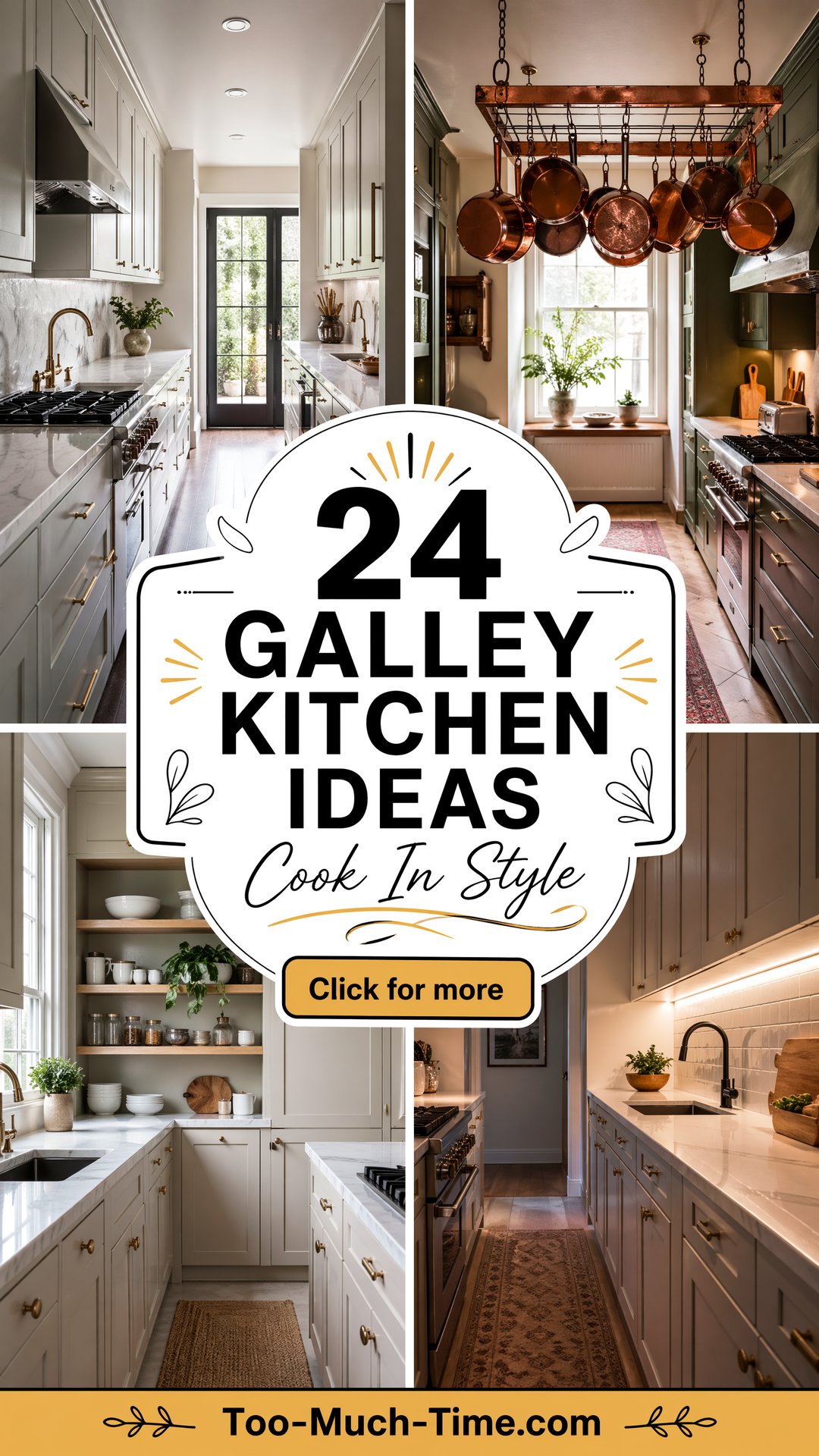 24 Galley Kitchen Ideas for Compact Efficient Layouts - 24 Galley Kitchen Ideas for Compact, Efficient Layouts
