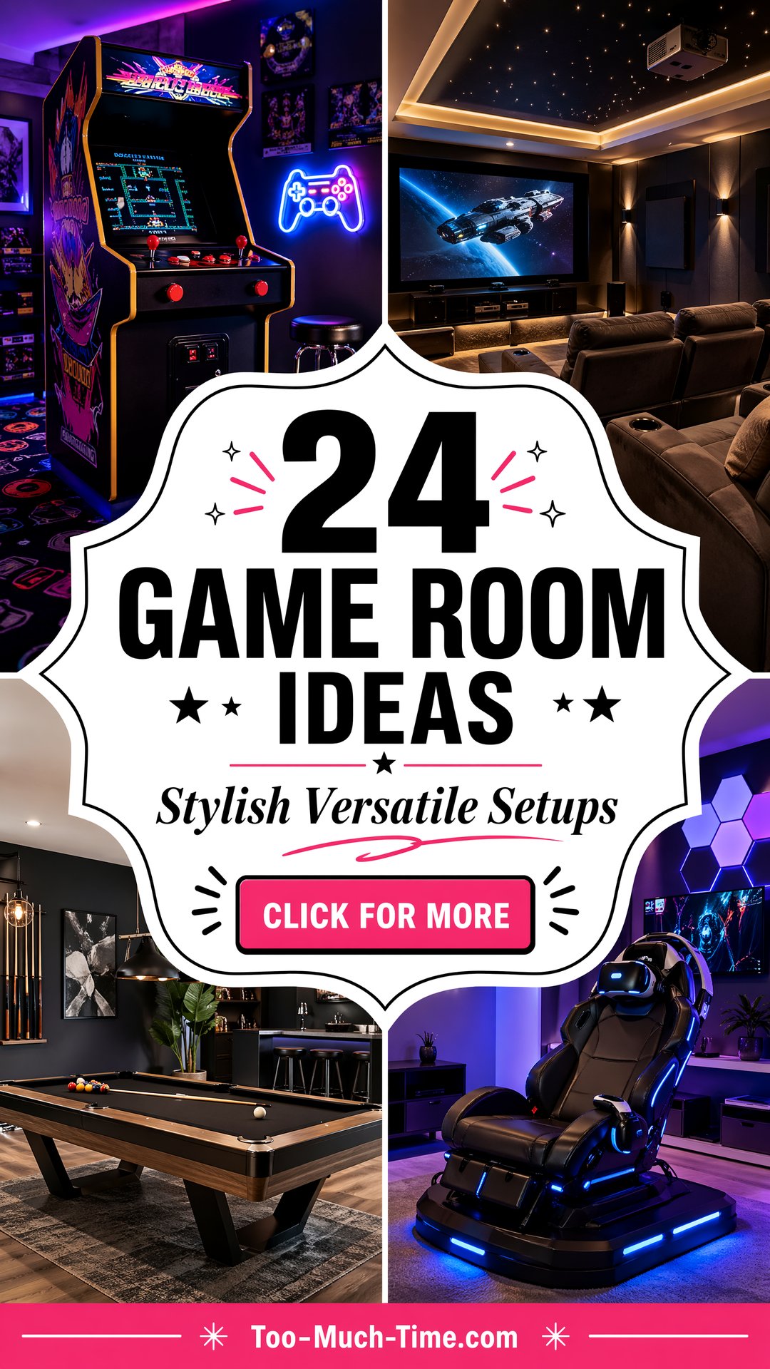 24 Game Room Ideas for Stylish Versatile Setups Today - 24 Game Room Ideas for Stylish, Versatile Setups Today