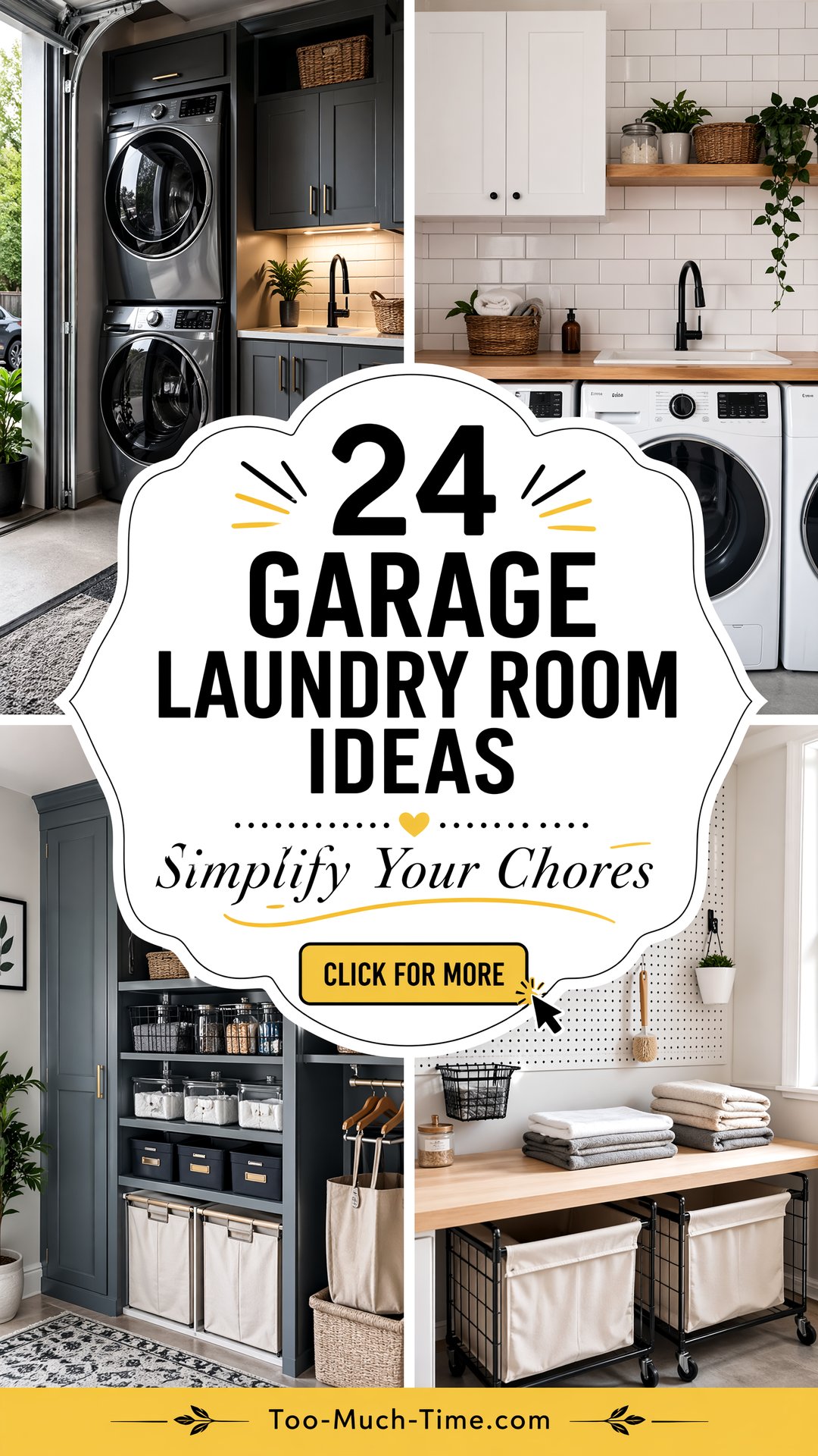 24 Garage Laundry Room Ideas to Simplify Chores Daily - 24 Garage Laundry Room Ideas to Simplify Chores Daily