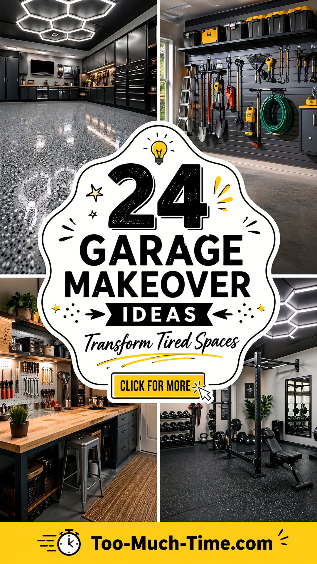 24 Garage Makeover Ideas to Transform Tired Spaces - 24 Garage Makeover Ideas to Transform Tired Spaces