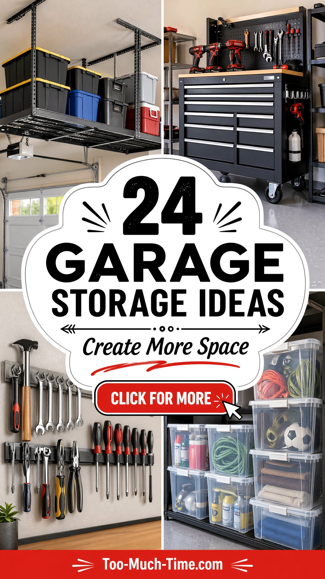 24 Garage Storage Ideas for Tools Gear and More Space - 24 Garage Storage Ideas for Tools, Gear, and More Space