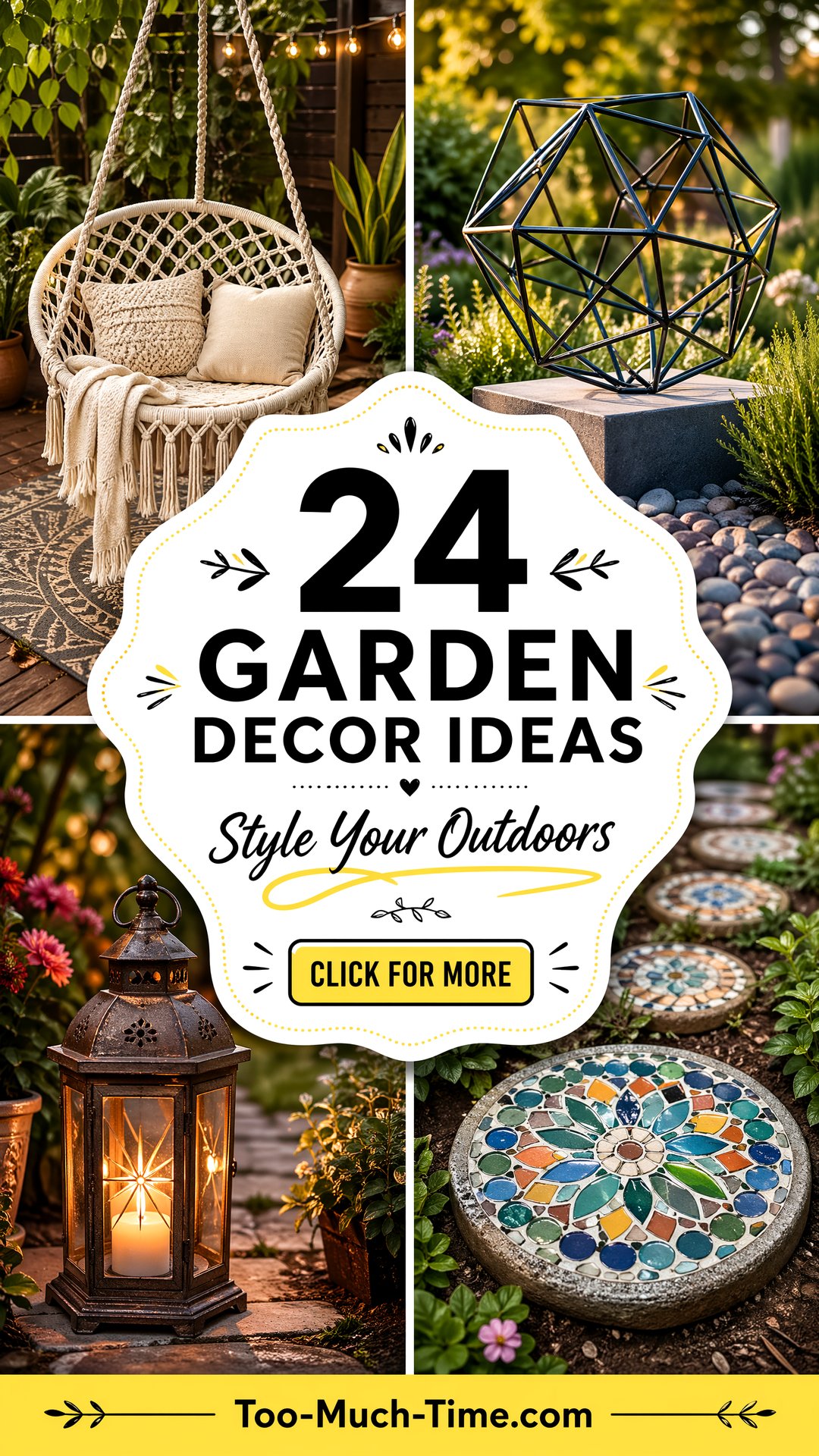 24 Garden Decor Ideas for Stylish Outdoor Spaces Today - 24 Garden Decor Ideas for Stylish Outdoor Spaces Today
