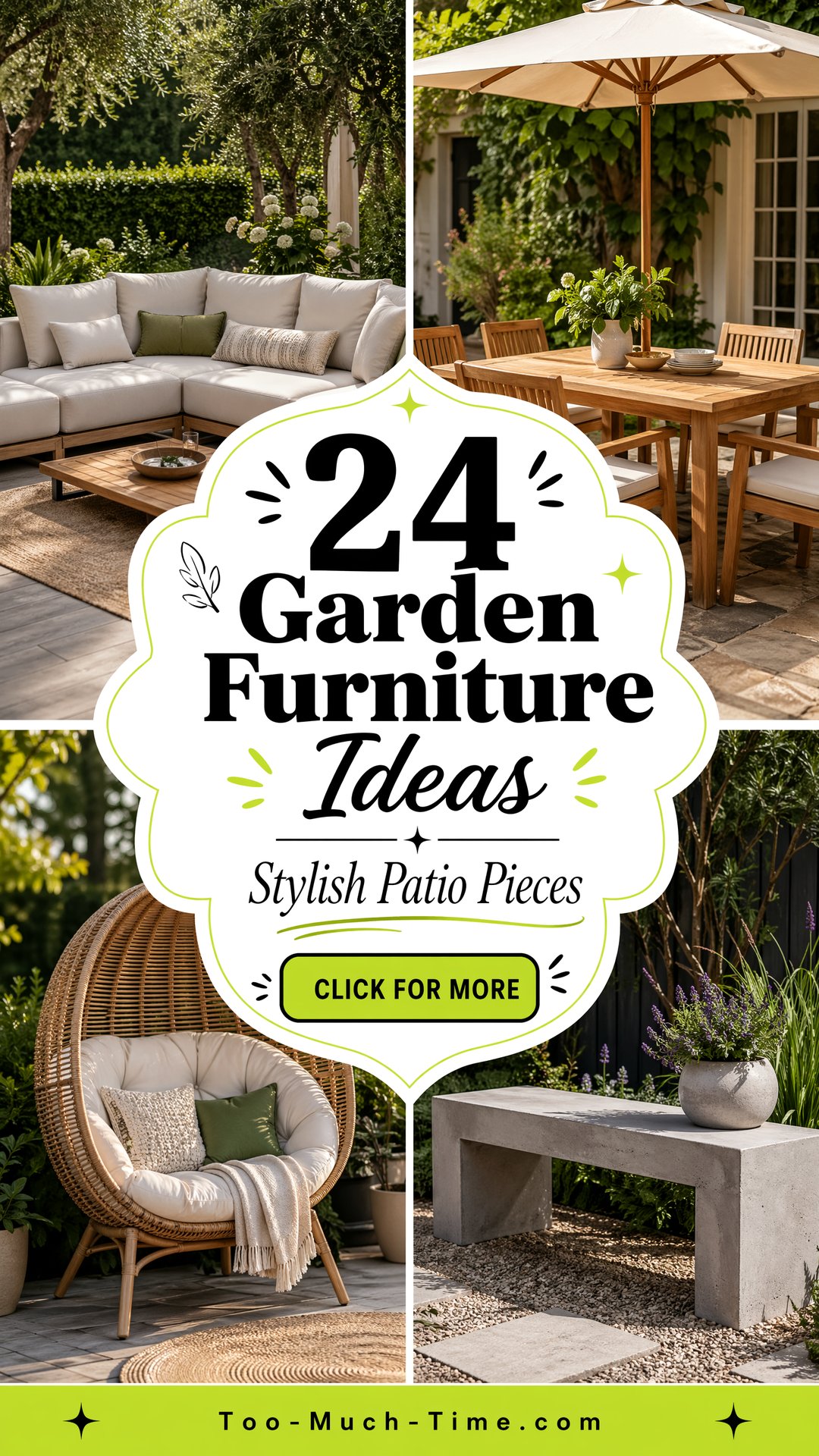 24 Garden Furniture Ideas Stylish Pieces for Patios - 24 Garden Furniture Ideas: Stylish Pieces for Patios