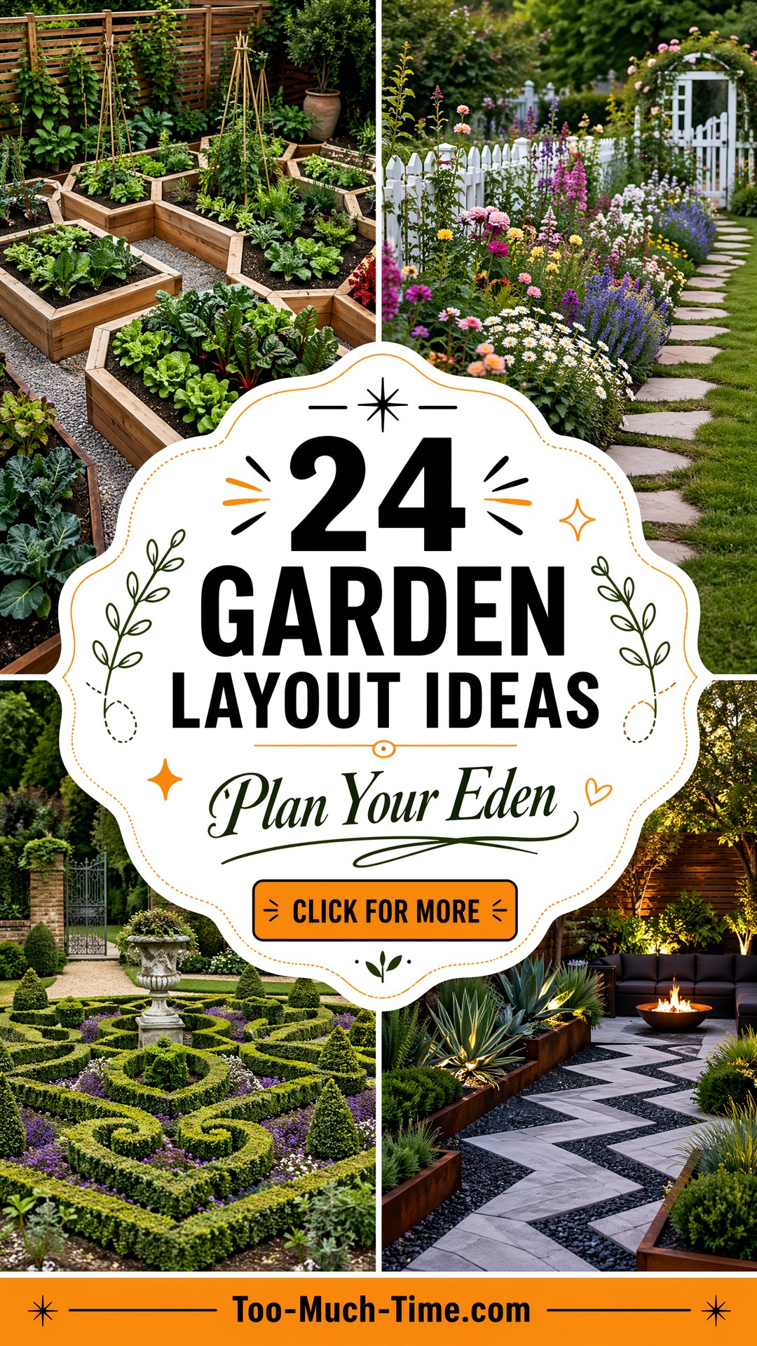 24 Garden Layout Ideas Plan Efficient Outdoor Spaces - 24 Garden Layout Ideas: Plan Efficient Outdoor Spaces
