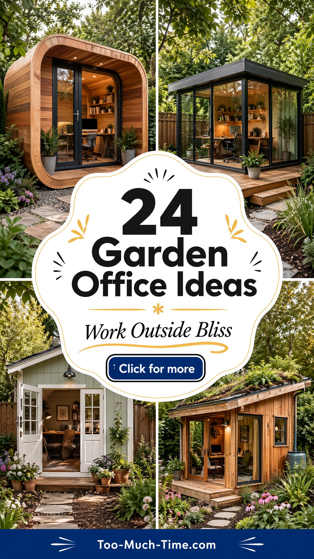 24 Garden Office Ideas Create a Calm Outdoor Workspace - 24 Garden Office Ideas: Create a Calm Outdoor Workspace