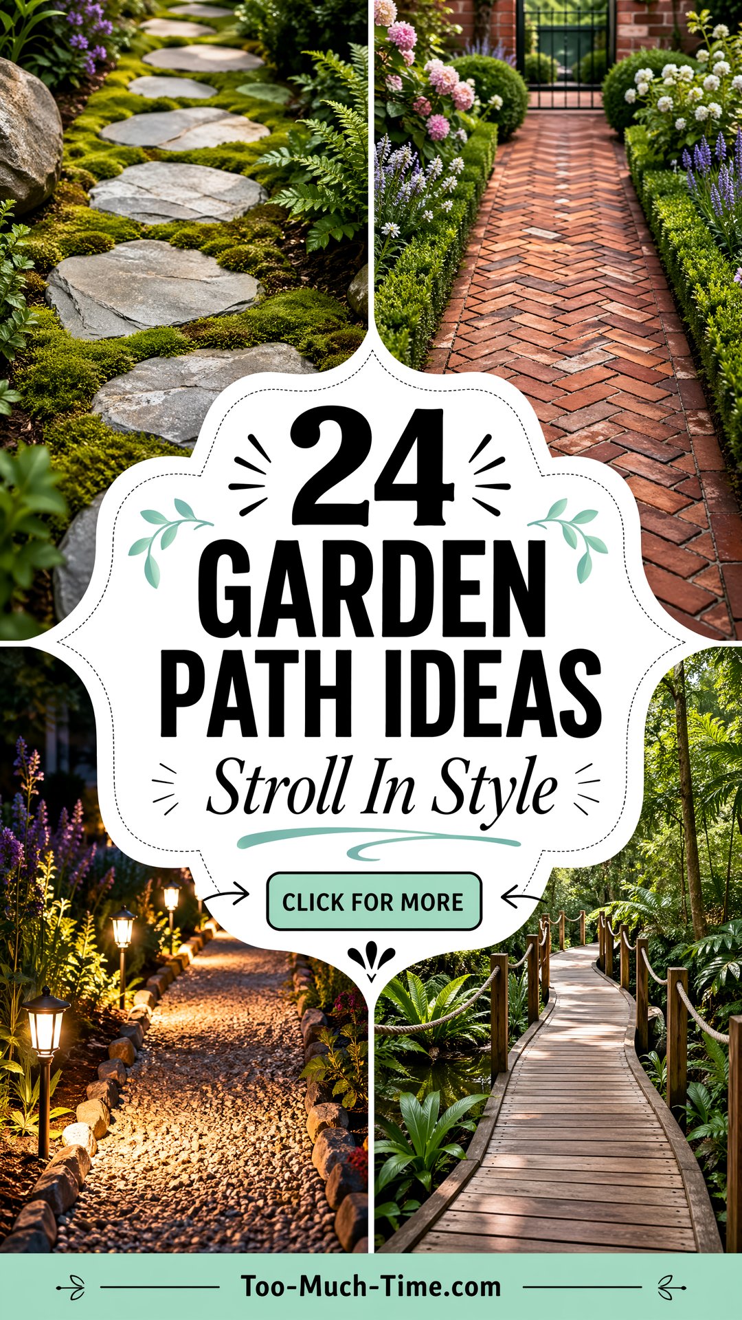 24 Garden Path Ideas for Welcoming Yard Strolls Now - 24 Garden Path Ideas for Welcoming Yard Strolls Now