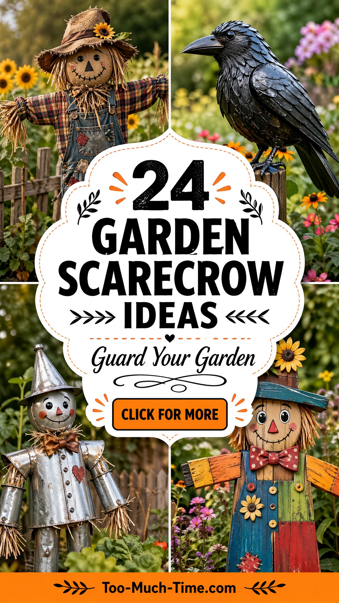 24 Garden Scarecrow Ideas Whimsical Accents for Yards - 24 Garden Scarecrow Ideas: Whimsical Accents for Yards
