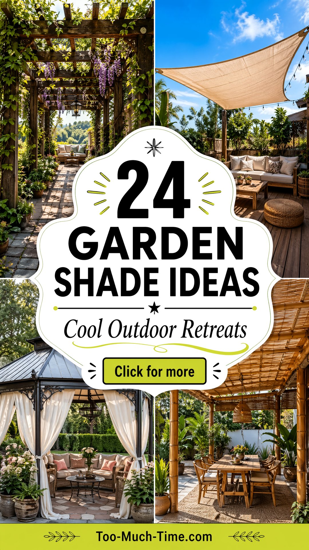 24 Garden Shade Ideas for Cozy Cool Outdoor Spaces - 24 Garden Shade Ideas for Cozy, Cool Outdoor Spaces