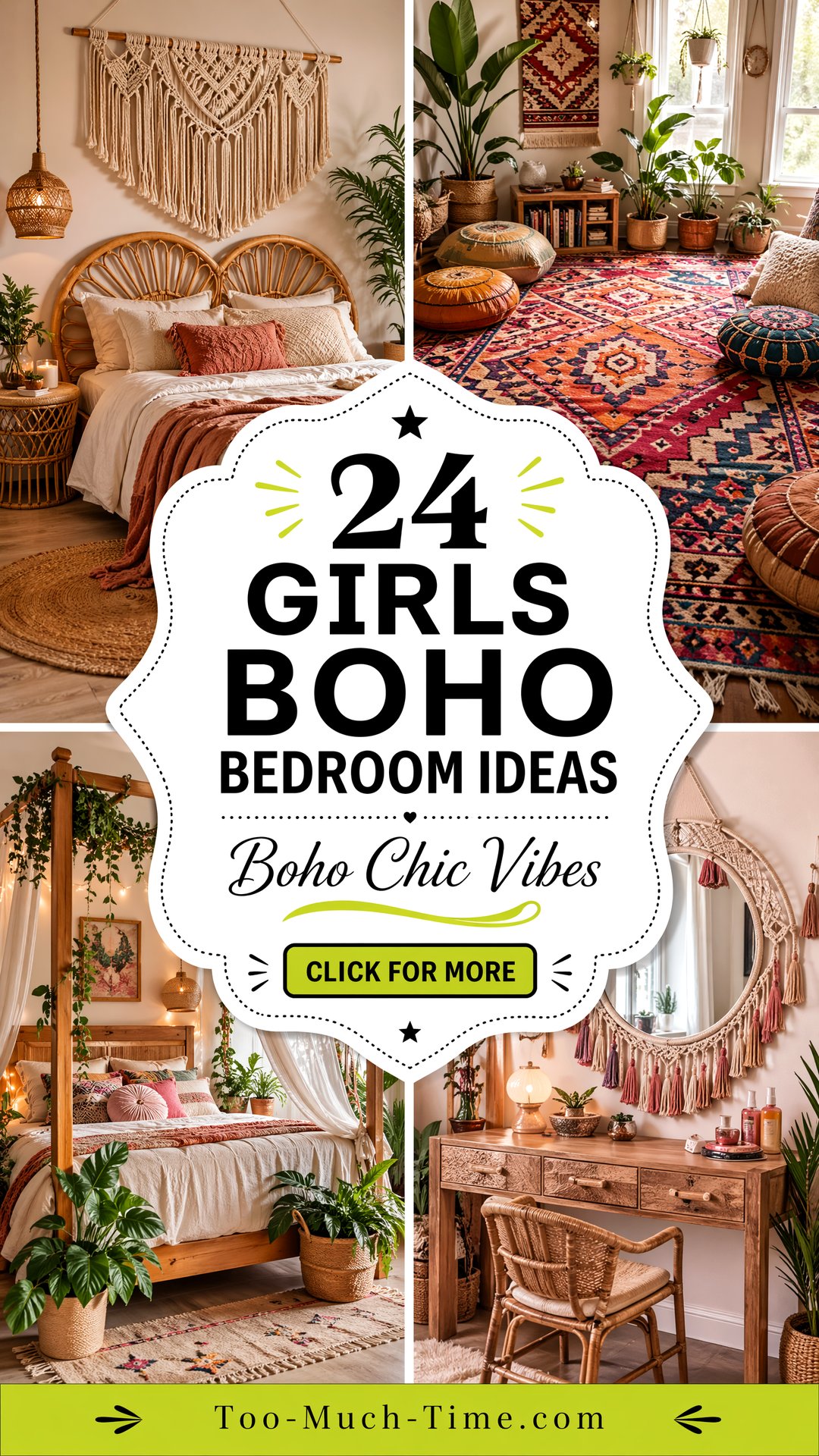 24 Girls Boho Bedroom Ideas Bold Patterns Warm Tones - 24 Girls Boho Bedroom Ideas: Bold Patterns, Warm Tones