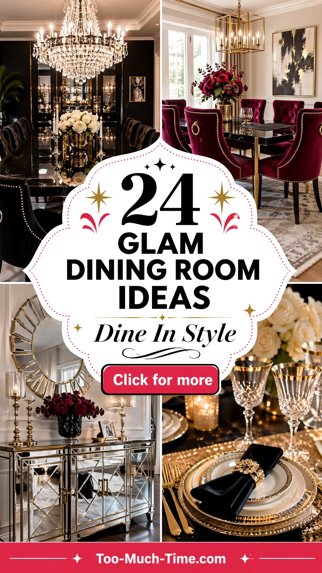 24 Glam Dining Room Ideas Chic Entertaining Spaces - 24 Glam Dining Room Ideas: Chic Entertaining Spaces