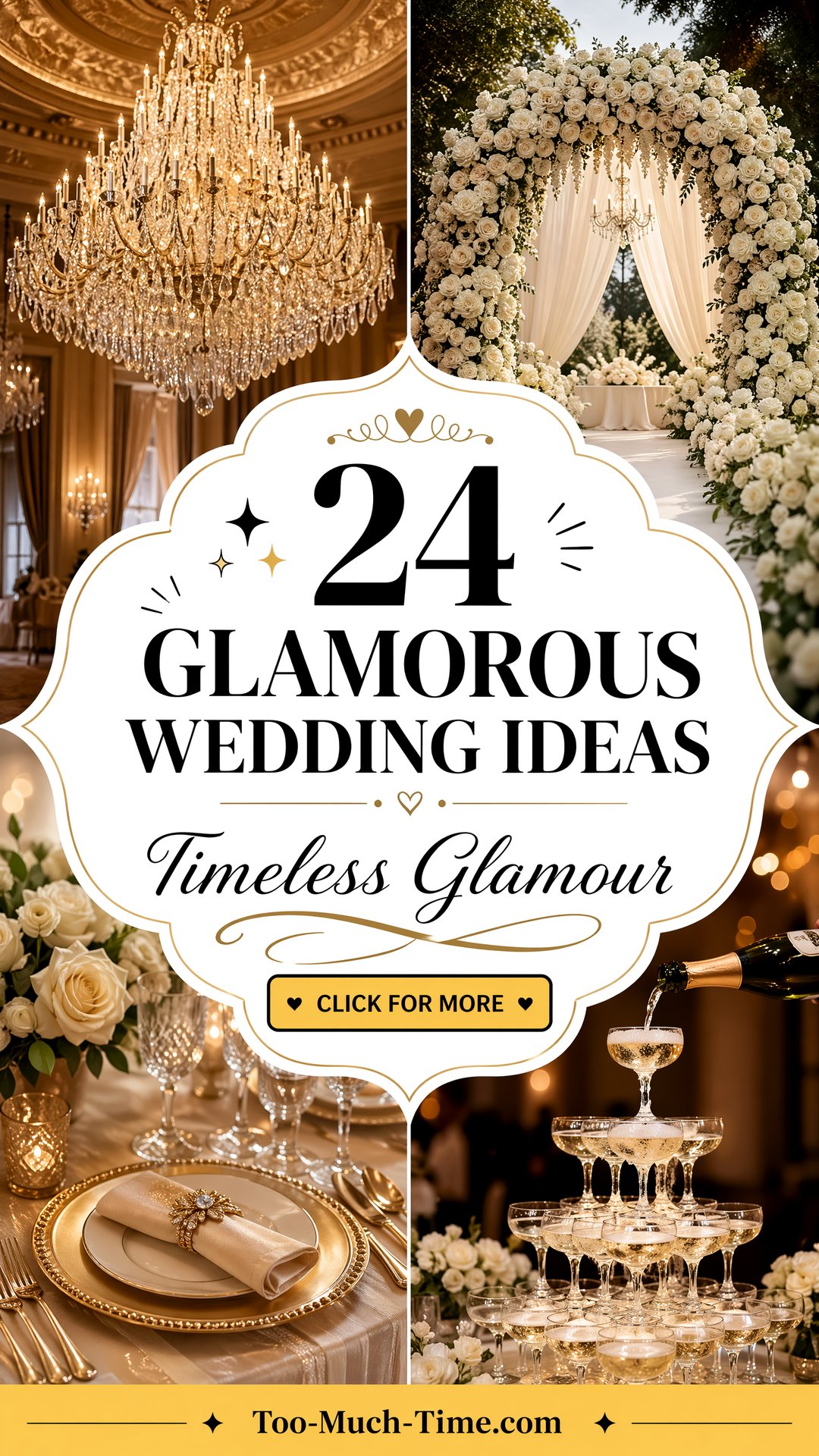 24 Glamorous Wedding Ideas for Timeless Celebrations - 24 Glamorous Wedding Ideas: for Timeless Celebrations