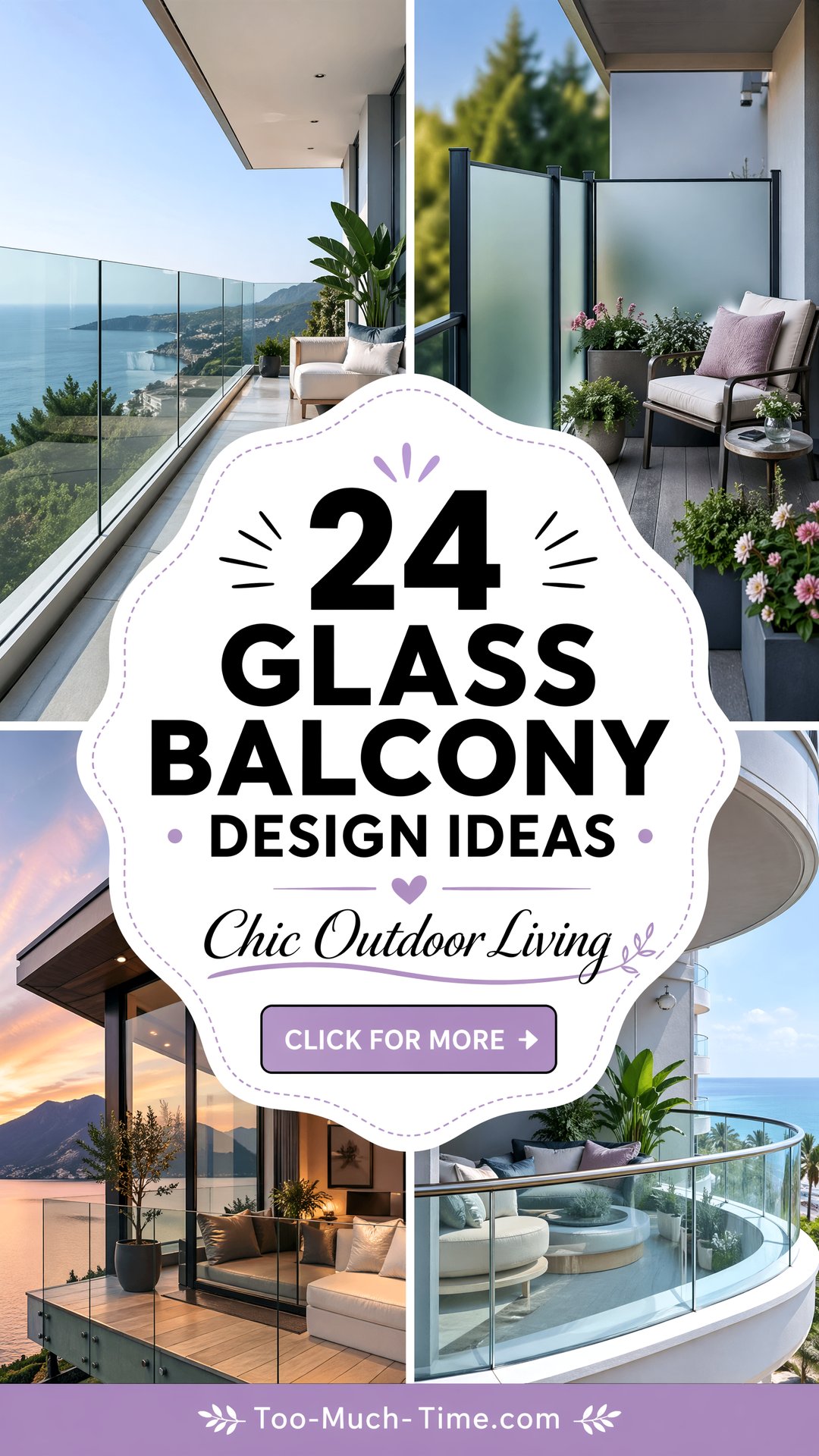 24 Glass Balcony Design Ideas for Chic Outdoor Living - 24 Glass Balcony Design Ideas: for Chic Outdoor Living