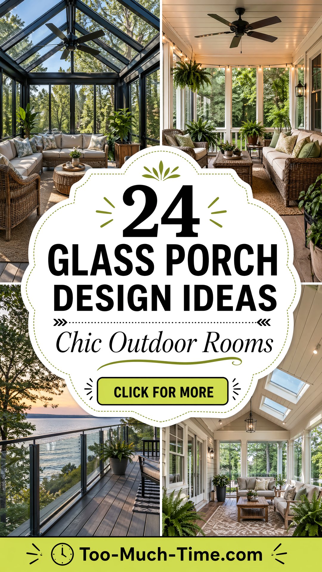 24 Glass Porch Design Ideas for Chic Outdoor Livability - 24 Glass Porch Design Ideas: for Chic Outdoor Livability