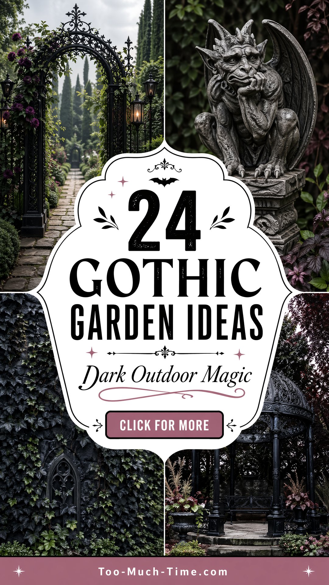 24 Gothic Garden Ideas Creative Outdoor Garden Ideas - 24 Gothic Garden Ideas: Creative Outdoor Garden Ideas