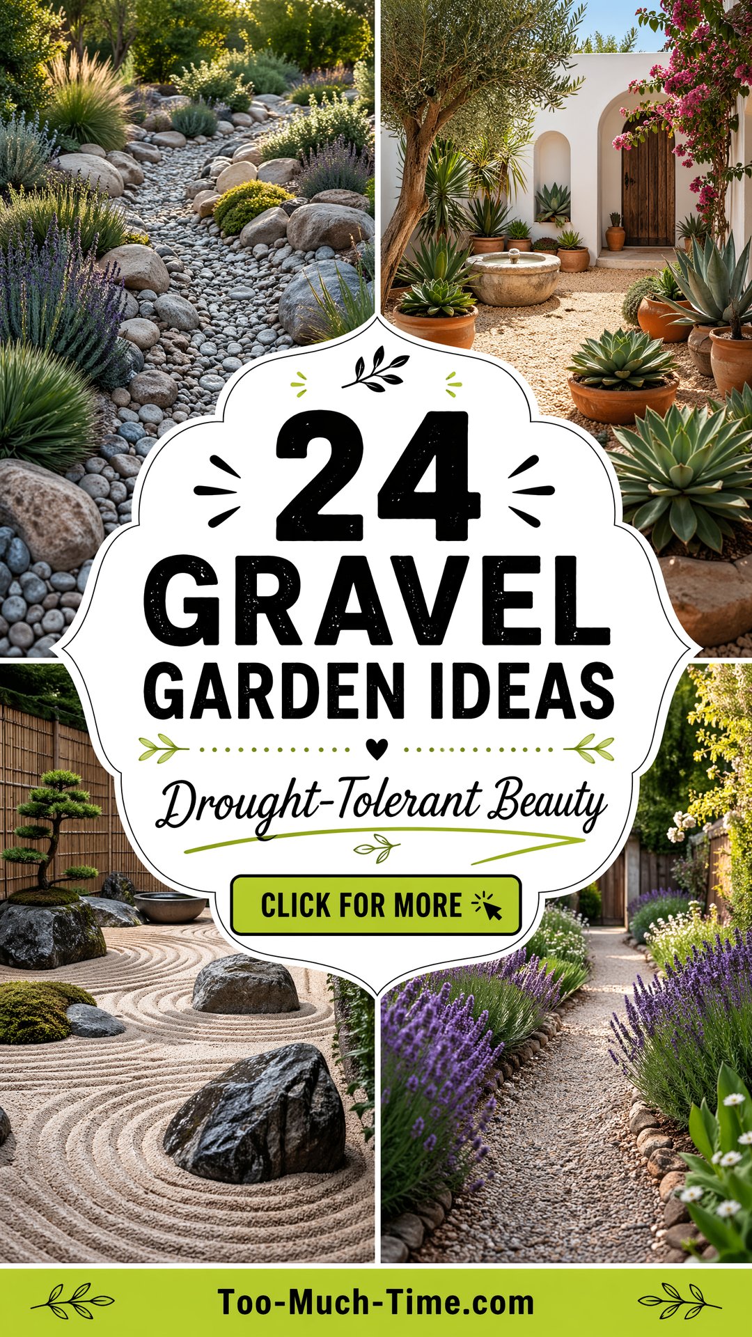 24 Gravel Garden Ideas for Drought-tolerant Landscapes - 24 Gravel Garden Ideas for Drought-tolerant Landscapes