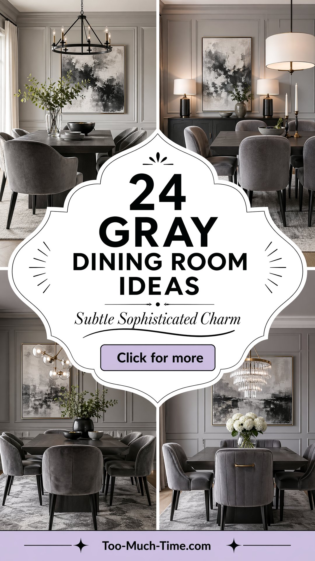24 Gray Dining Room Ideas Subtle Yet Sophisticated - 24 Gray Dining Room Ideas: Subtle Yet Sophisticated