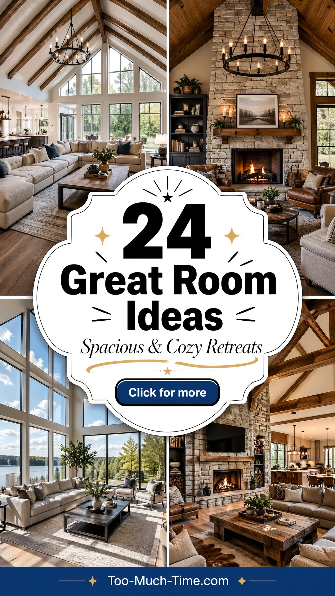 24 Great Room Ideas Open Layouts with Cozy Comfort - 24 Great Room Ideas: Open Layouts with Cozy Comfort