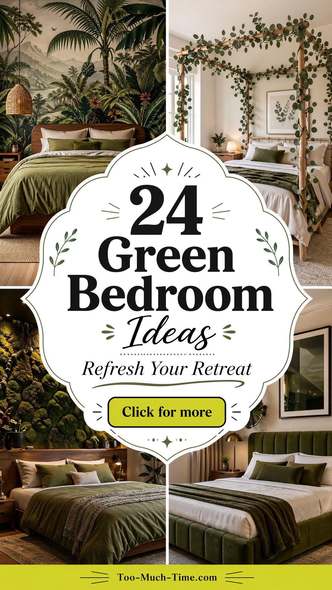 24 Green Bedroom Ideas to Spark Your Personal Retreat - 24 Green Bedroom Ideas to Spark Your Personal Retreat