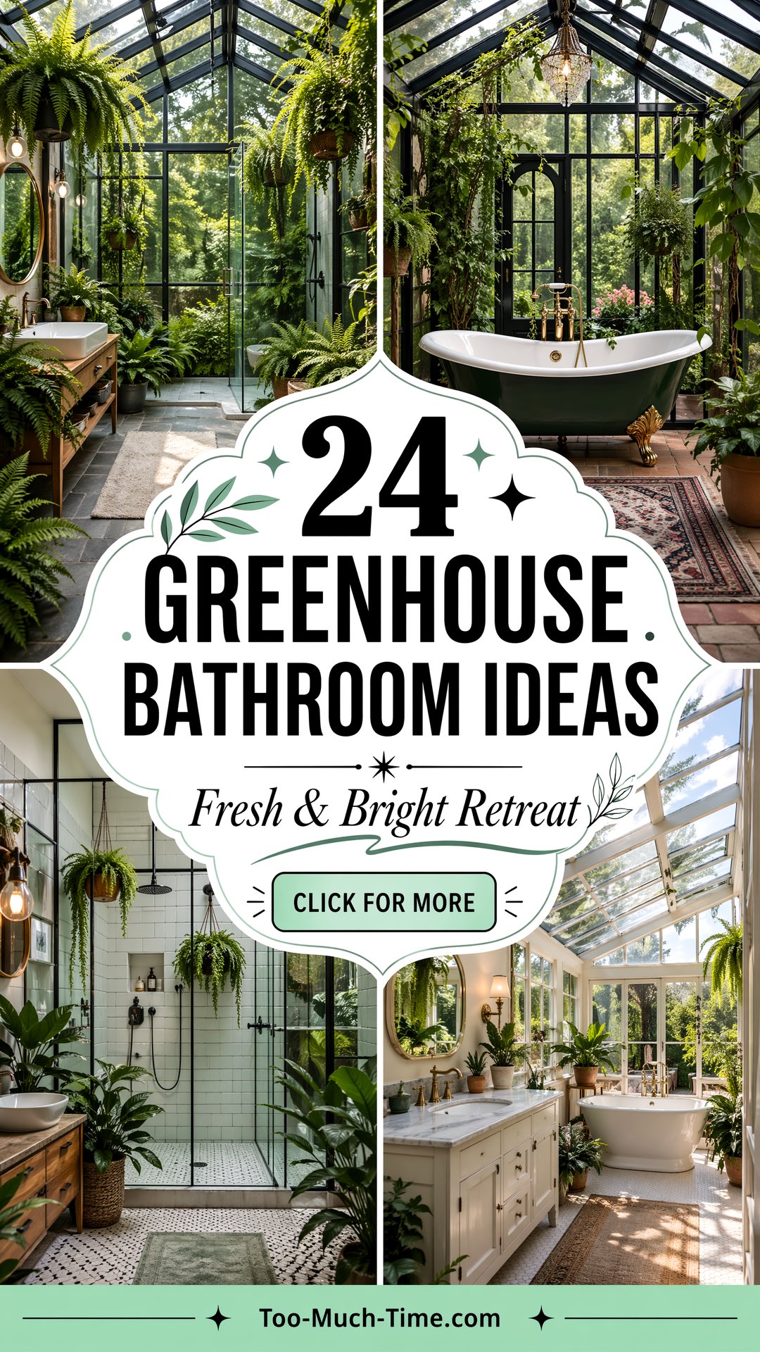 24 Greenhouse Bathroom Ideas Bright Interiors and Tips - 24 Greenhouse Bathroom Ideas: Bright Interiors and Tips