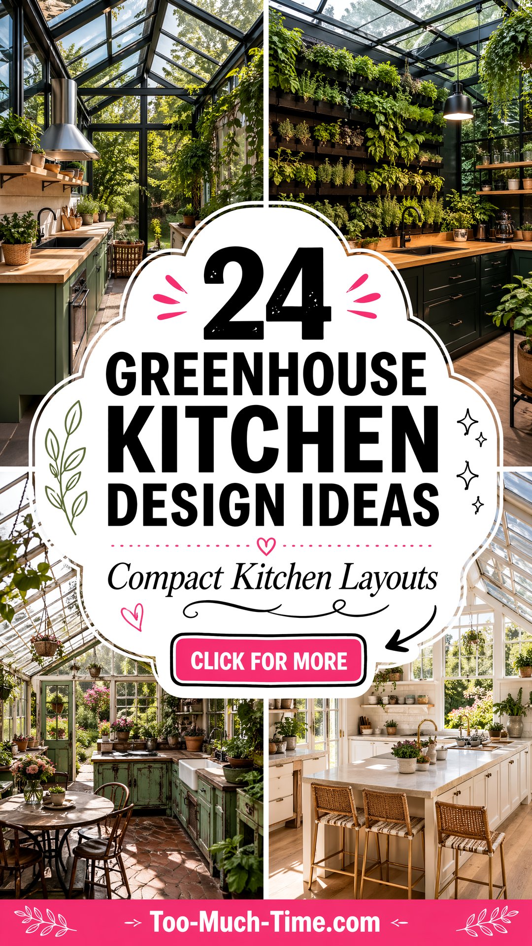 24 Greenhouse Kitchen Design Ideas Compact Layouts - 24 Greenhouse Kitchen Design Ideas: Compact Layouts