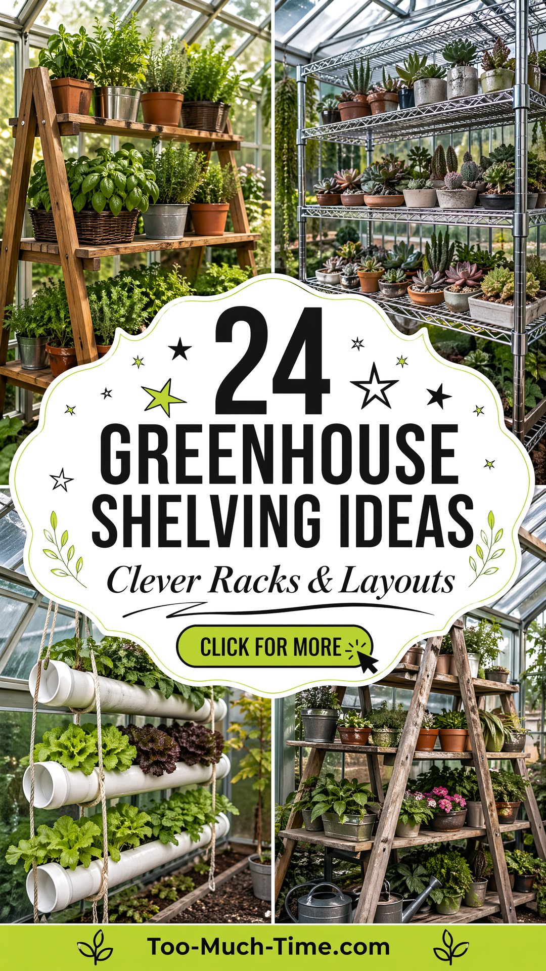 24 Greenhouse Shelving Ideas Clever Racks and Layouts - 24 Greenhouse Shelving Ideas: Clever Racks and Layouts