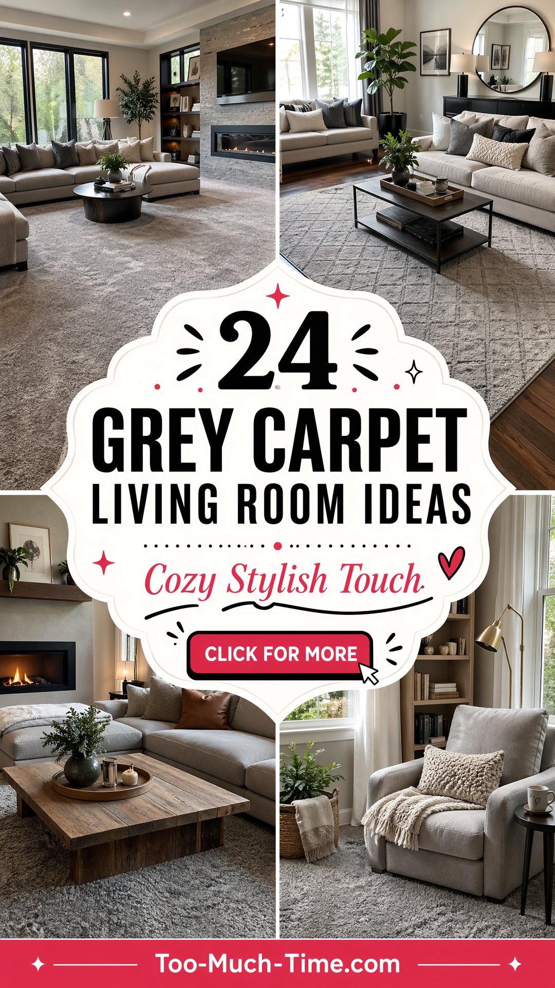 24 Grey Carpet Living Room Ideas Cozy Stylish Touch - 24 Grey Carpet Living Room Ideas: Cozy, Stylish Touch