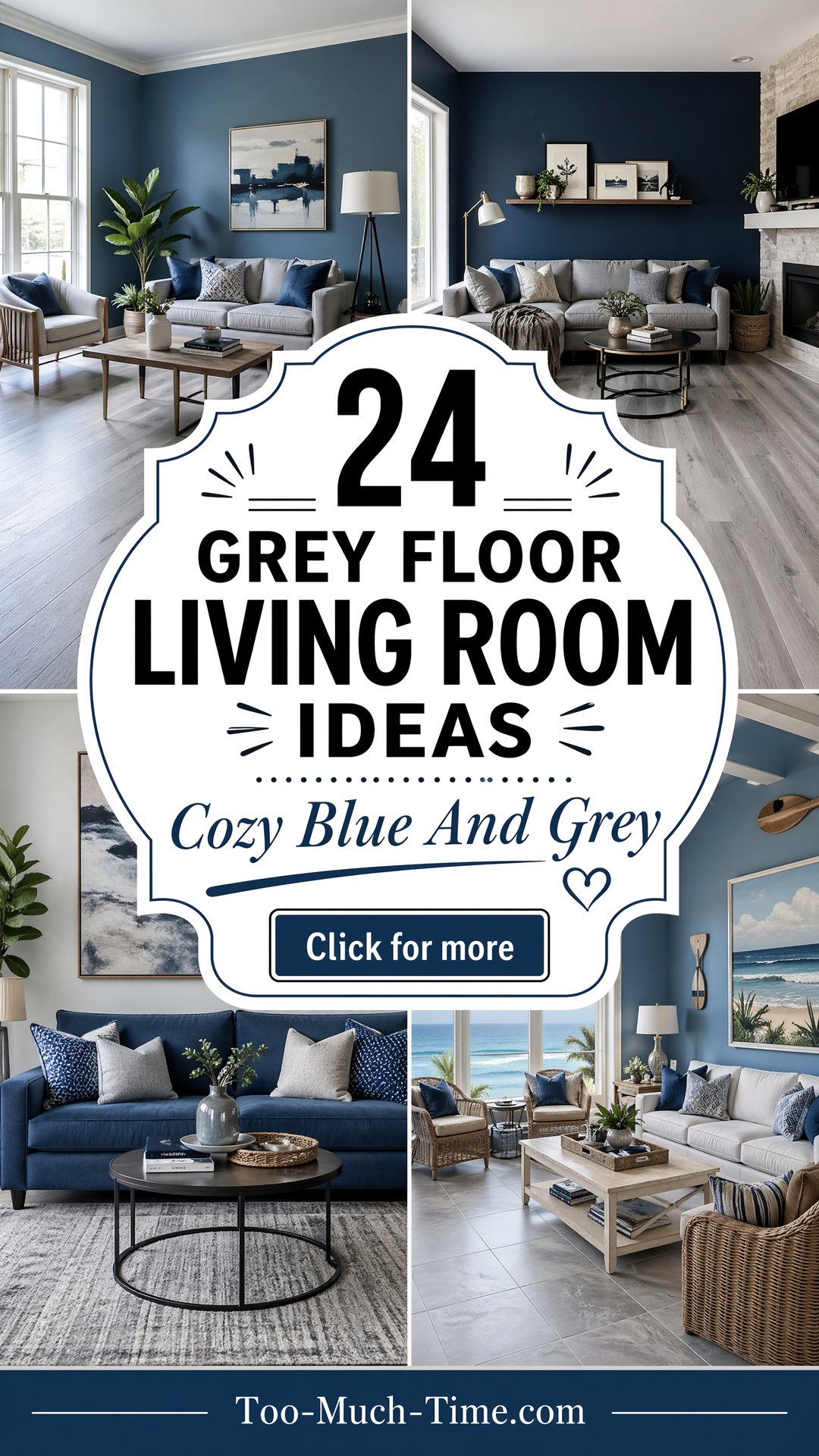 24 Grey Floor Living Room with Blue Walls Ideas Cozy - 24 Grey Floor Living Room with Blue Walls Ideas: Cozy