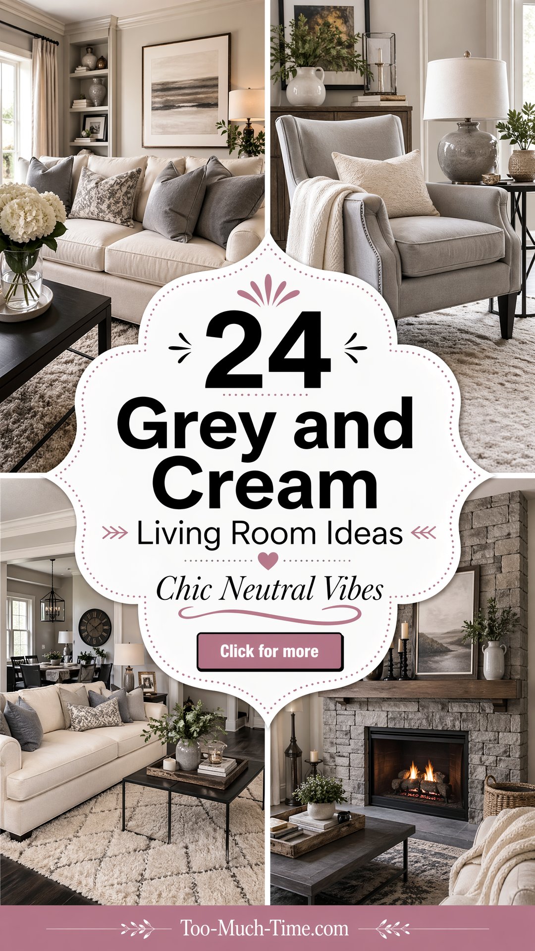 24 Grey and Cream Living Room Ideas Chic Neutrals - 24 Grey and Cream Living Room Ideas: Chic Neutrals