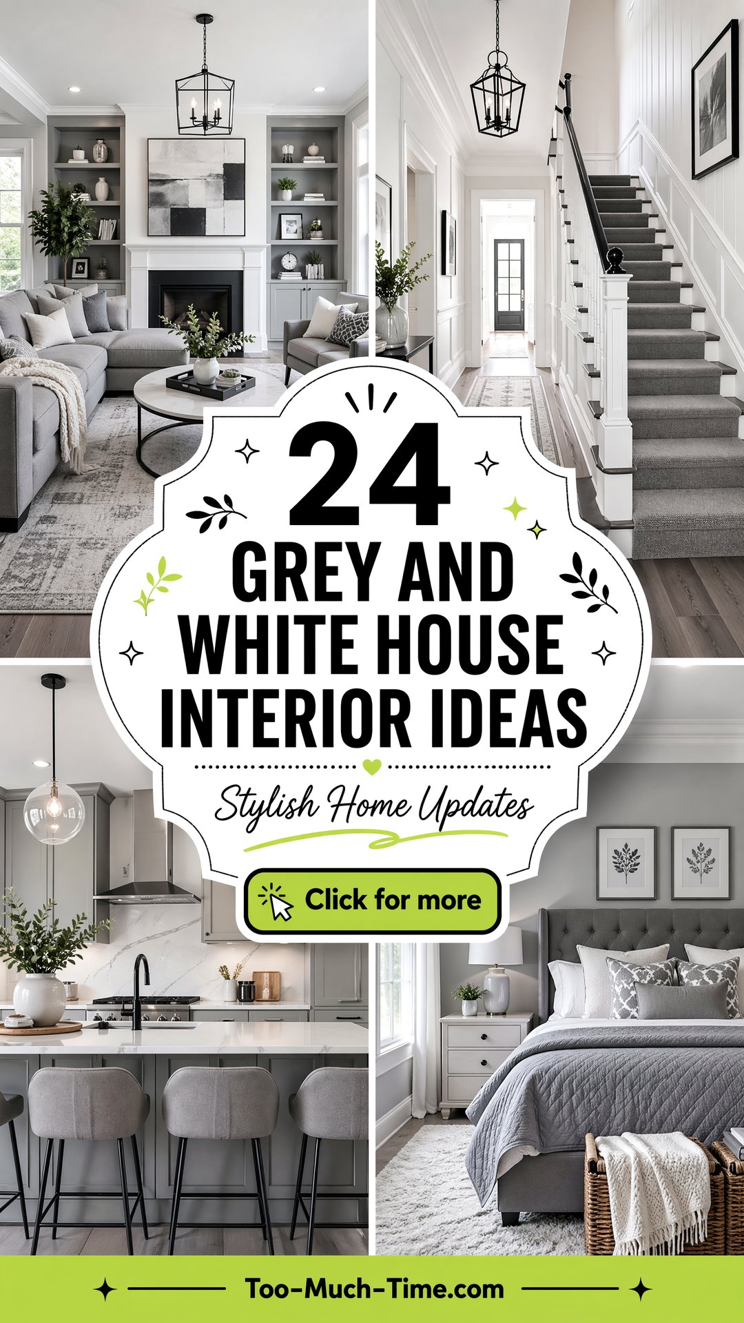 24 Grey and White House Interior Design Ideas Updates - 24 Grey and White House Interior Design Ideas: Updates