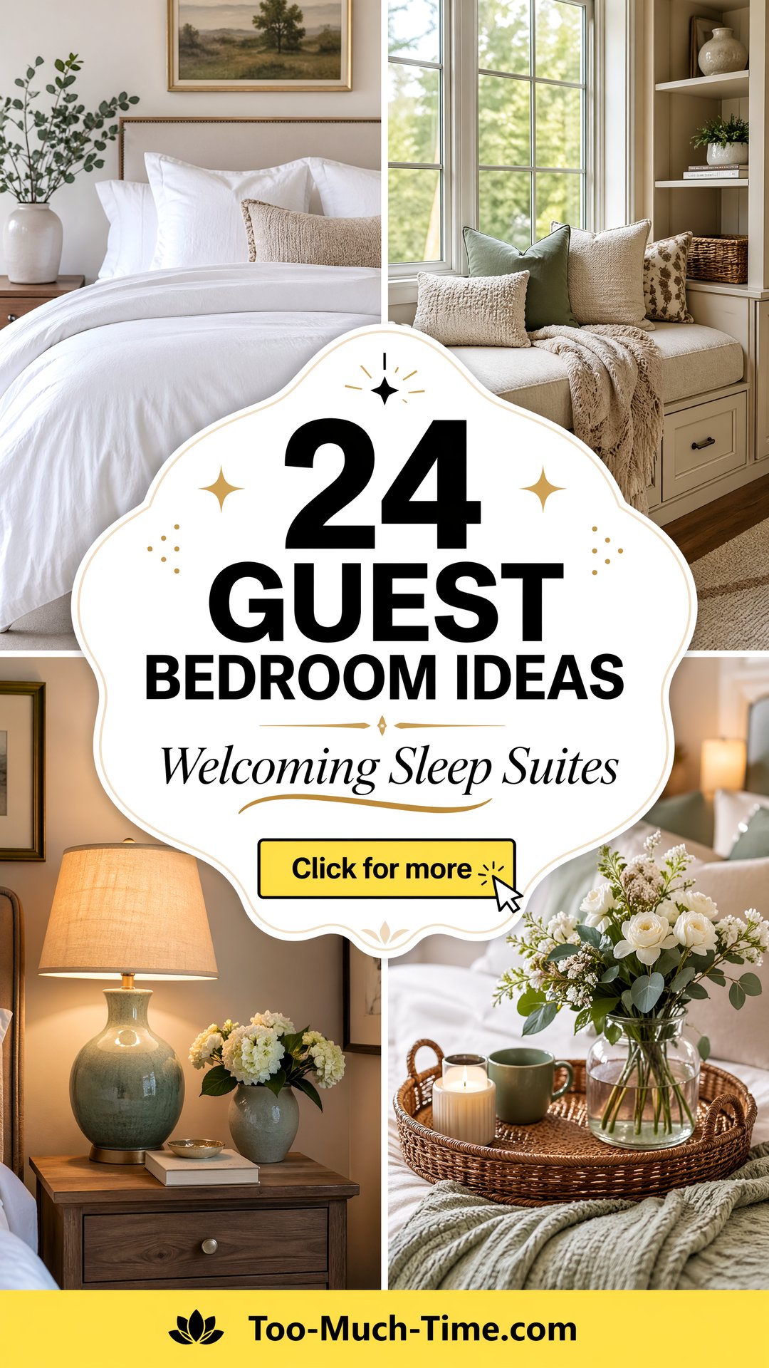 24 Guest Bedroom Ideas Welcoming Sleep Suites At Home - 24 Guest Bedroom Ideas: Welcoming Sleep Suites At Home