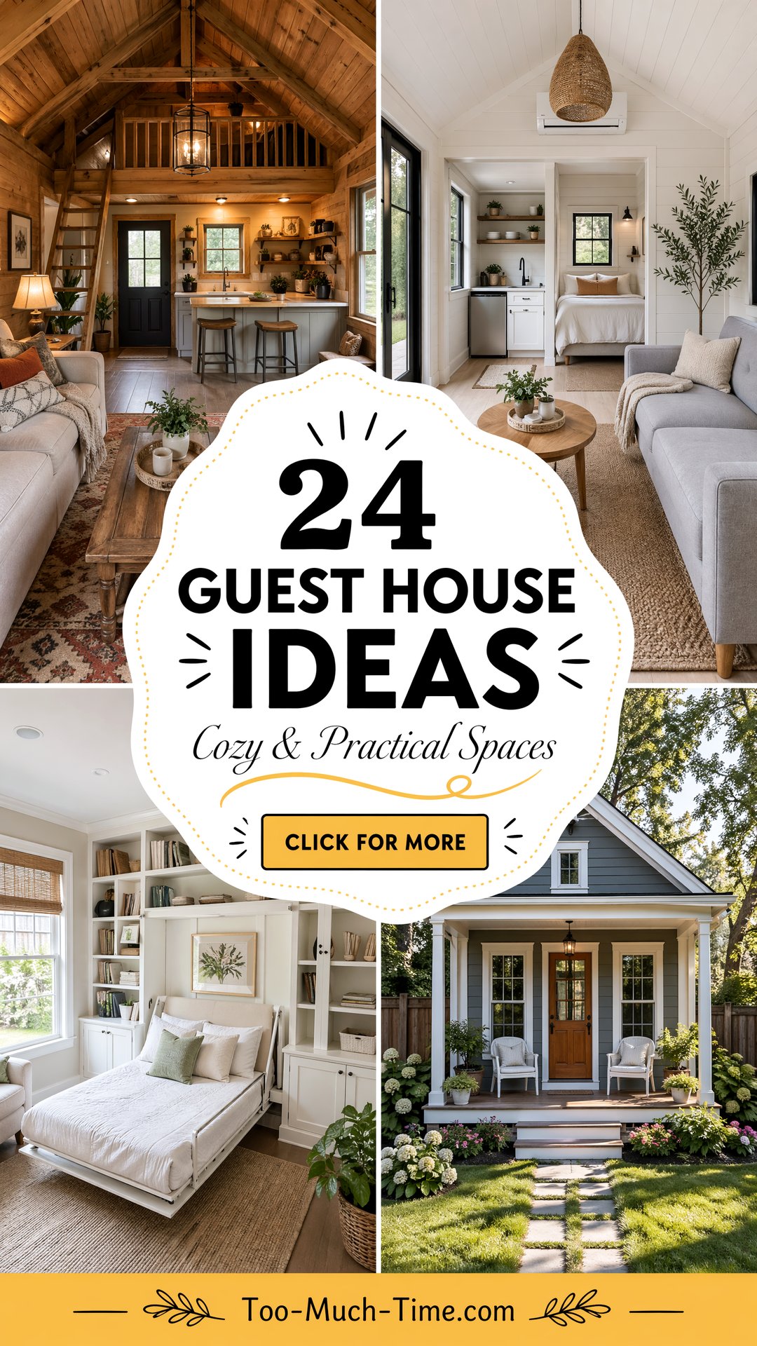 24 Guest House Ideas Cozy Spaces and Practical Designs - 24 Guest House Ideas: Cozy Spaces and Practical Designs
