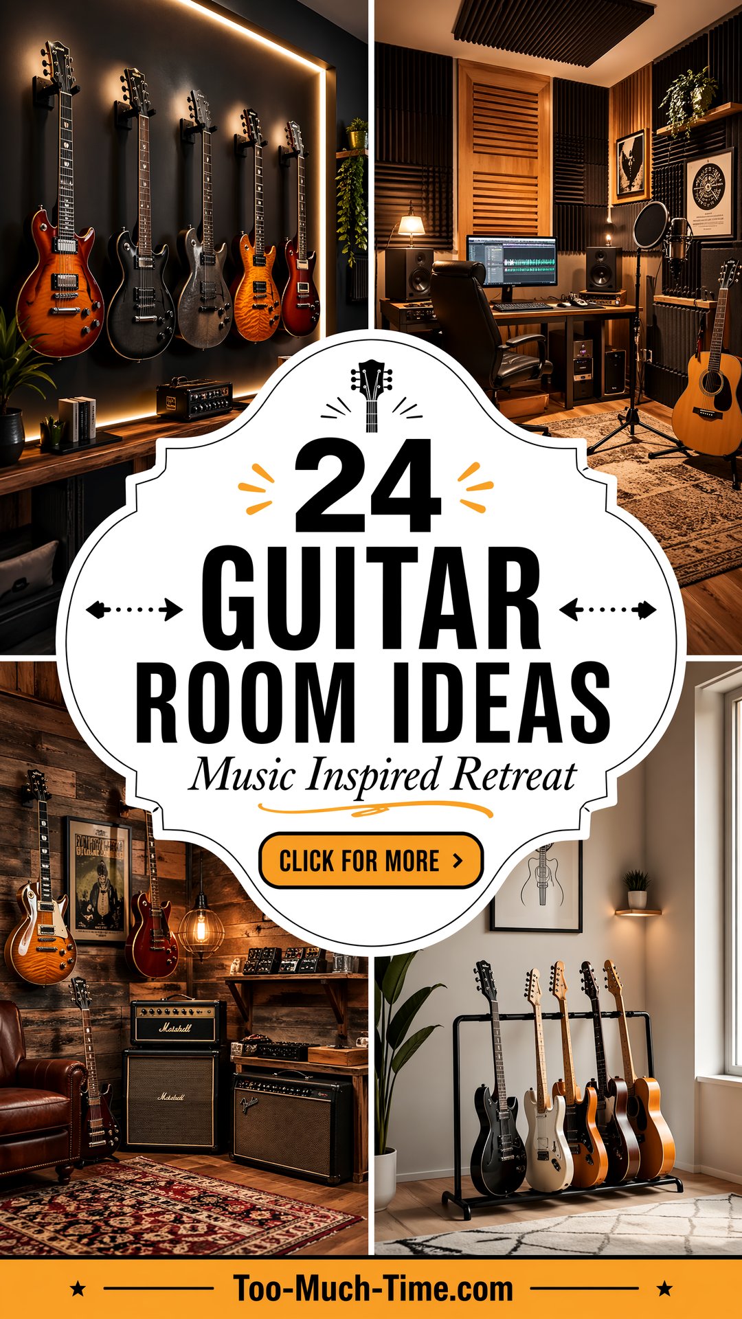 24 Guitar Room Ideas Create a Music-inspired Retreat - 24 Guitar Room Ideas: Create a Music-inspired Retreat