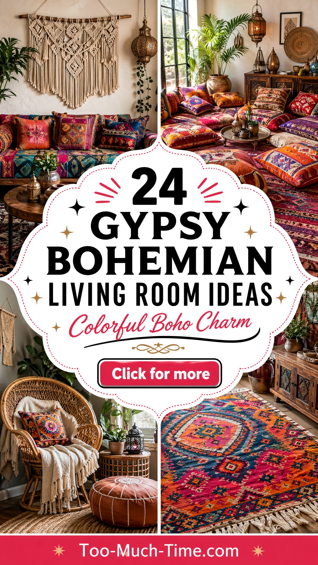 24 Gypsy Bohemian Living Room Ideas for Colorful Charm - 24 Gypsy Bohemian Living Room Ideas for Colorful Charm