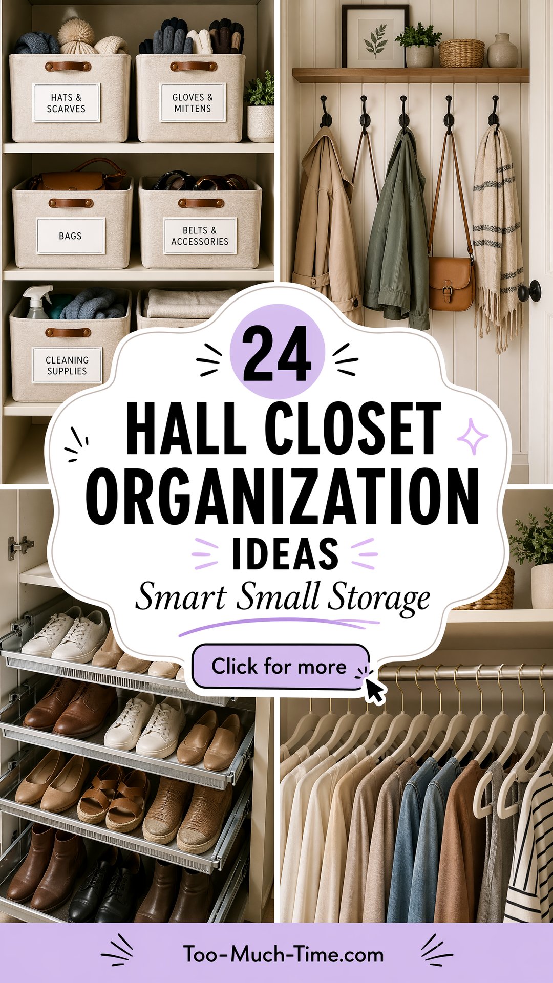 24 Hall Closet Organization Ideas Smart Storage for Smaller Spaces - 24 Hall Closet Organization Ideas: Smart Storage for Smaller Spaces