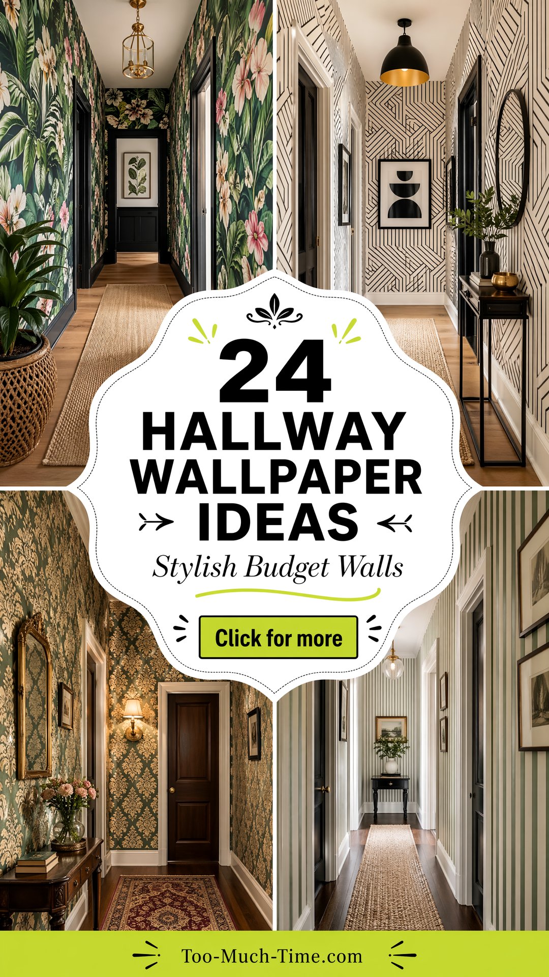 24 Hallway Wallpaper Ideas Stylish Walls On a Budget - 24 Hallway Wallpaper Ideas: Stylish Walls On a Budget