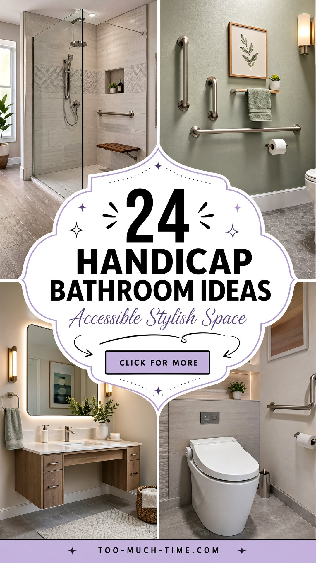 24 Handicap Bathroom Ideas for Accessible Style Too - 24 Handicap Bathroom Ideas for Accessible Style Too