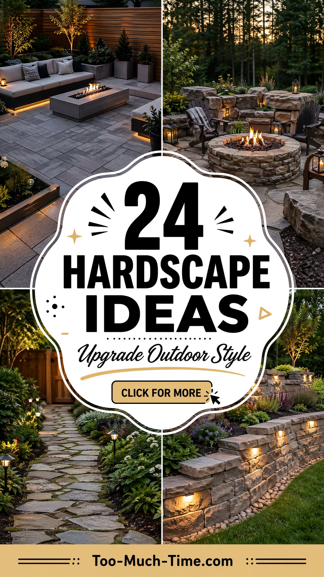 24 Hardscape Ideas to Upgrade Outdoor Spaces with Style - 24 Hardscape Ideas to Upgrade Outdoor Spaces with Style