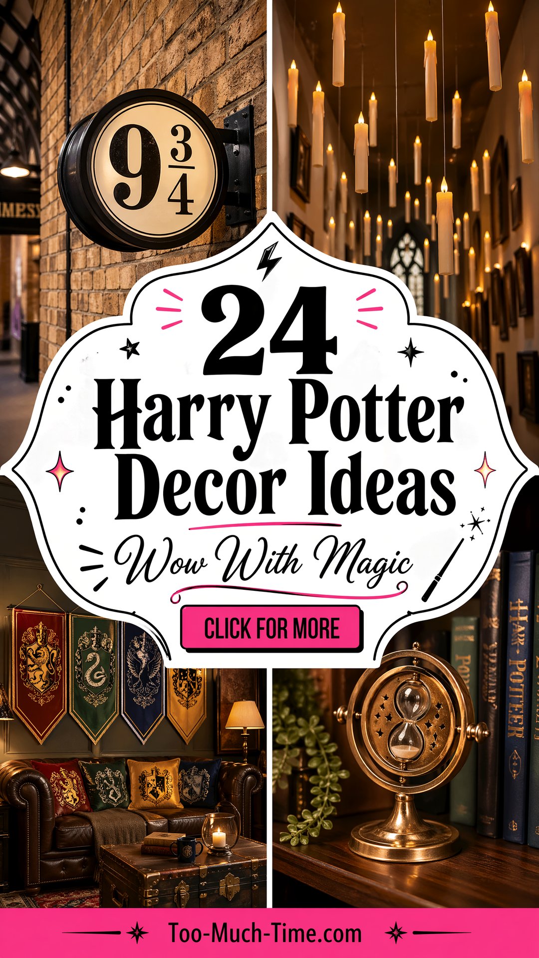 24 Harry Potter Decor Ideas to Wow Guests with Magic - 24 Harry Potter Decor Ideas to Wow Guests with Magic