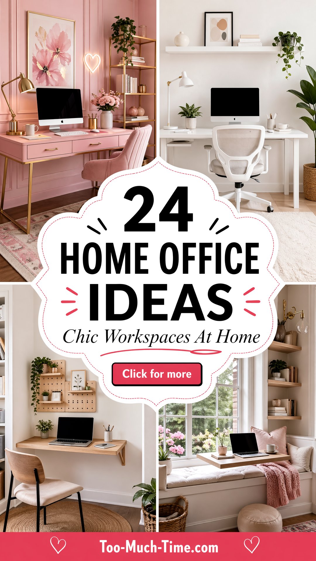 24 Home Office Ideas for Her Chic Setups At a Glance - 24 Home Office Ideas for Her: Chic Setups At a Glance