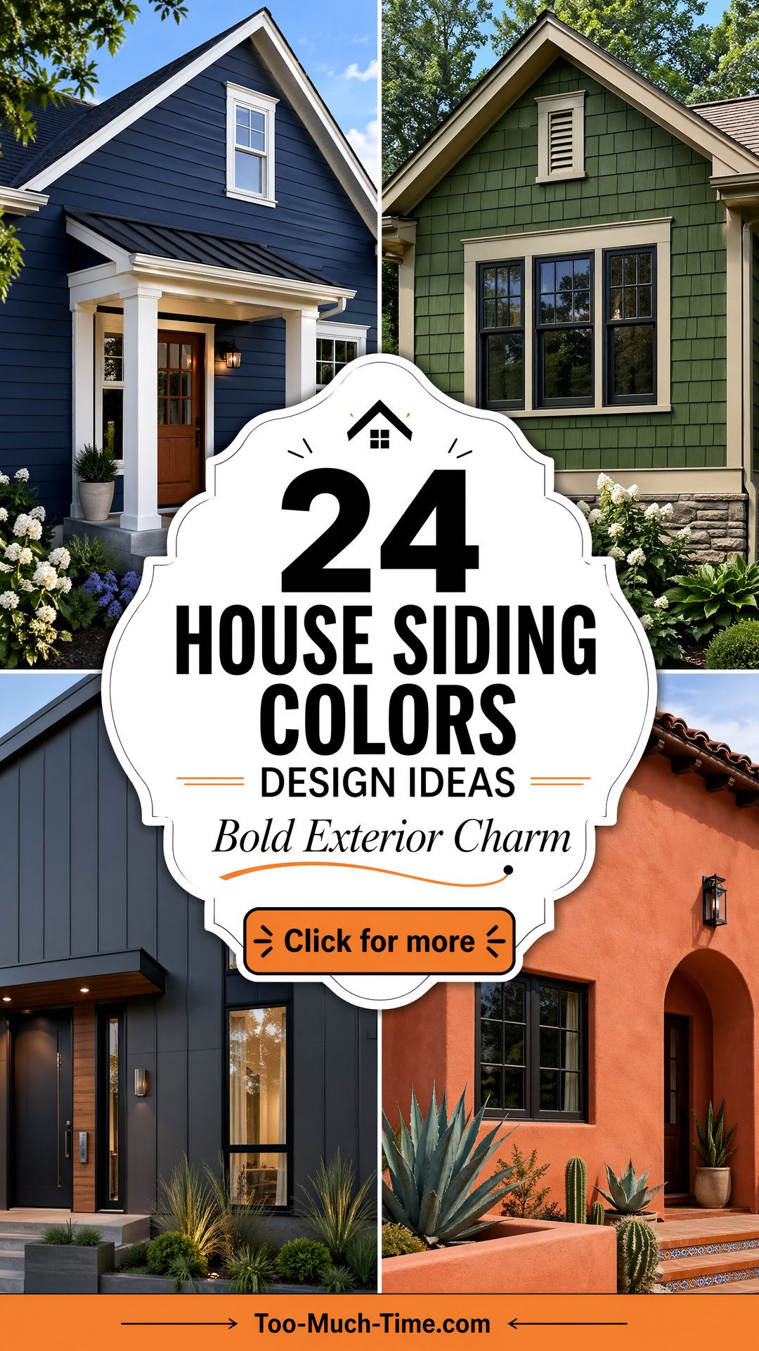 24 House Siding Colors Design Ideas for Bold Exteriors - 24 House Siding Colors Design Ideas for Bold Exteriors