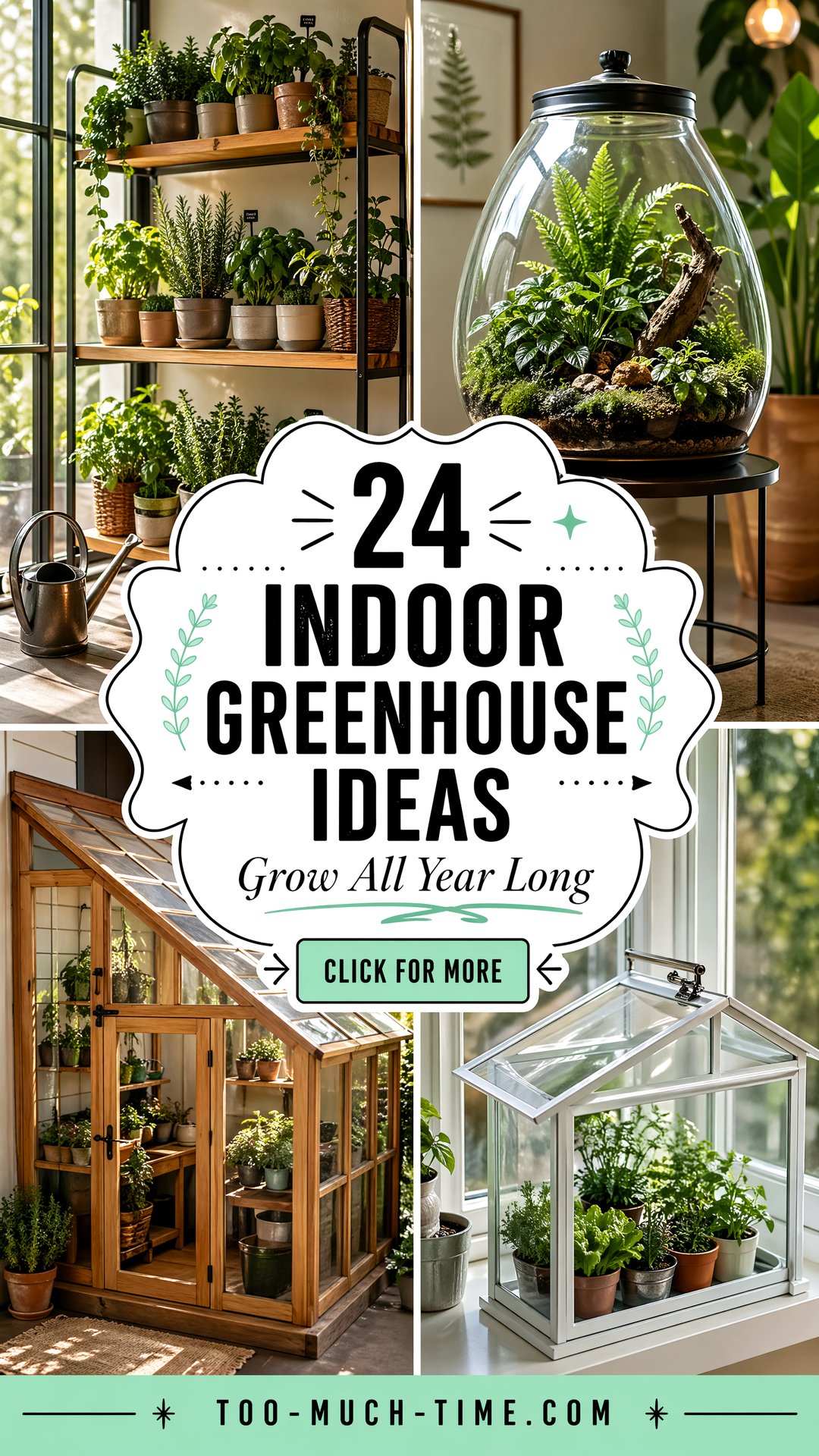 24 Indoor Greenhouse Ideas for Year-round Growth Inside - 24 Indoor Greenhouse Ideas for Year-round Growth Inside