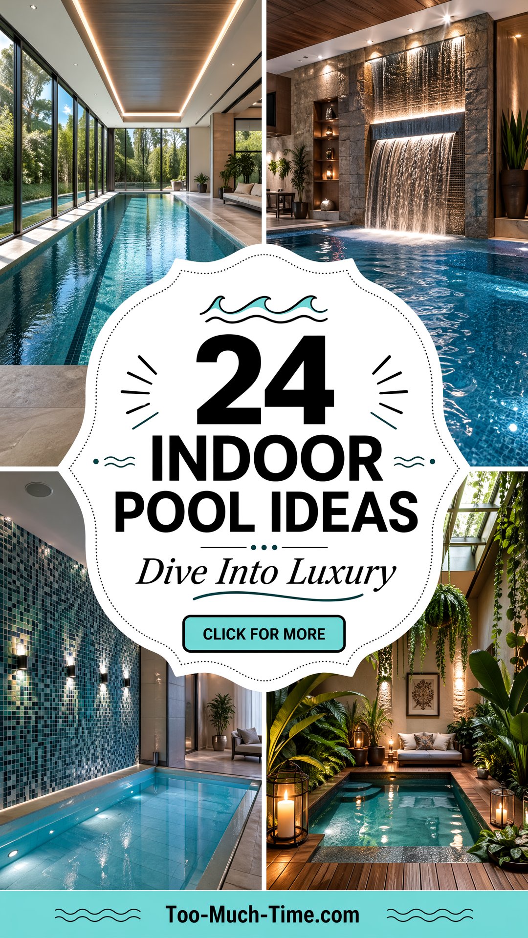 24 Indoor Pool Ideas for Stylish Home Pool Spaces Today - 24 Indoor Pool Ideas for Stylish Home Pool Spaces Today