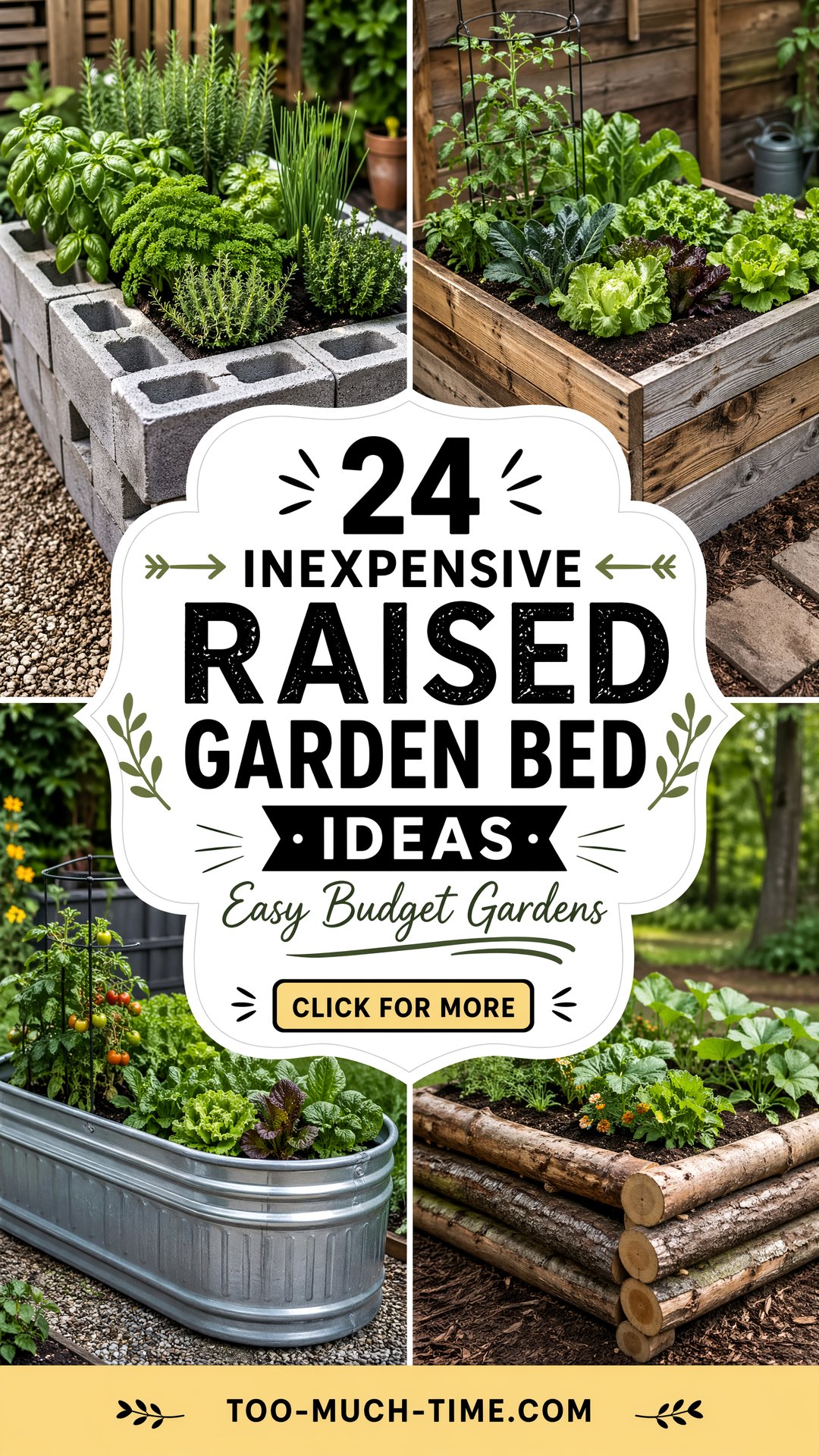 24 Inexpensive Raised Garden Bed Ideas for Easy Growing - 24 Inexpensive Raised Garden Bed Ideas for Easy Growing