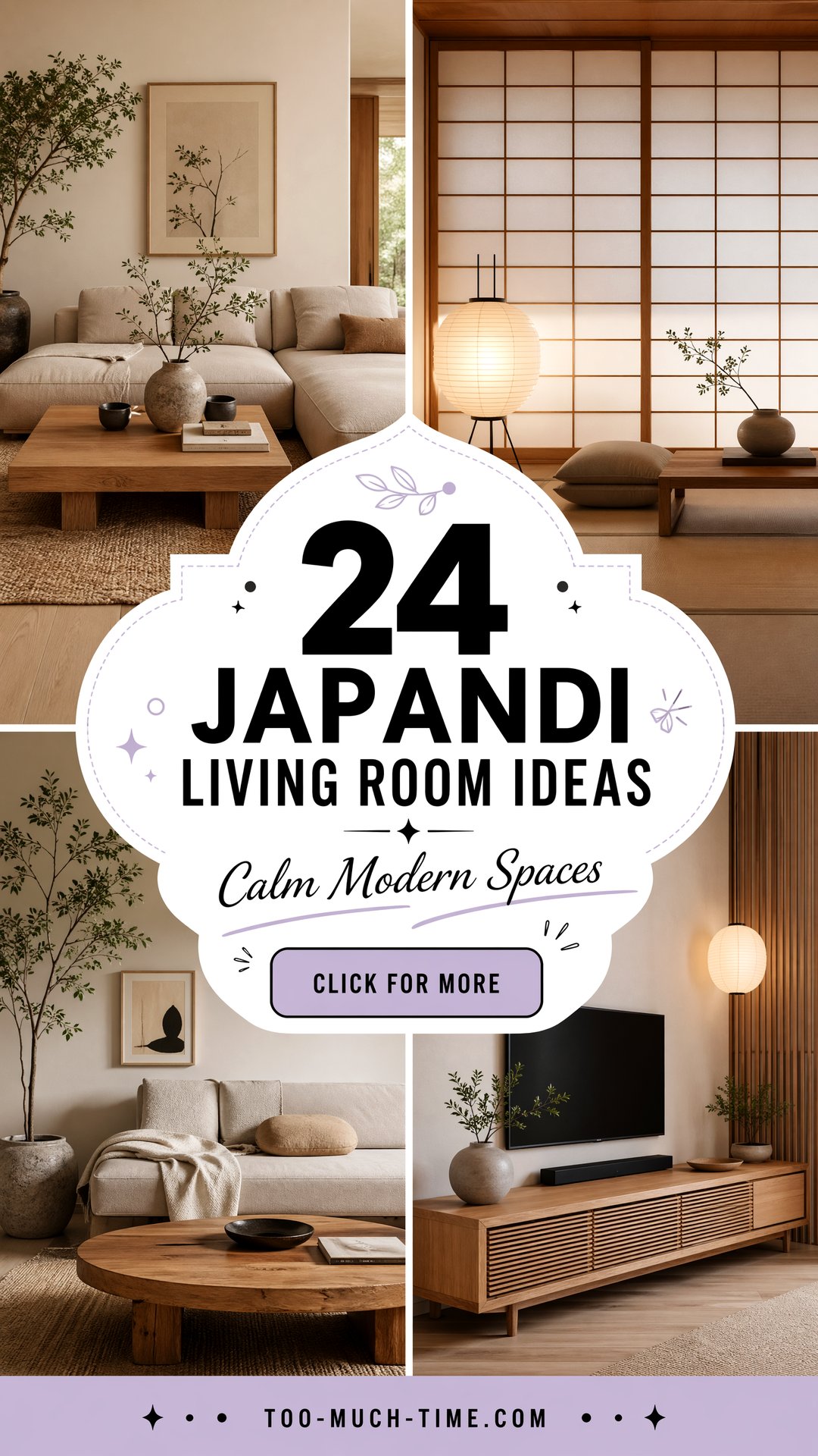 24 Japandi Living Room Ideas for a Calm Modern Space - 24 Japandi Living Room Ideas for a Calm, Modern Space