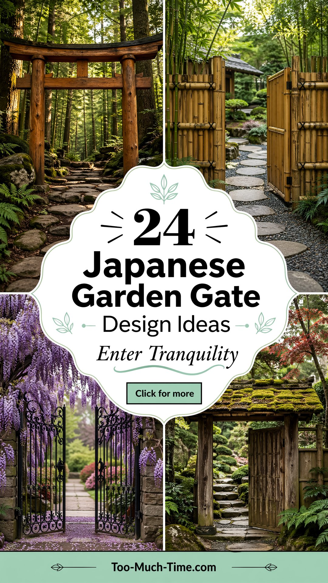 24 Japanese Garden Gate Design Ideas Tranquil Garden - 24 Japanese Garden Gate Design Ideas: Tranquil Garden